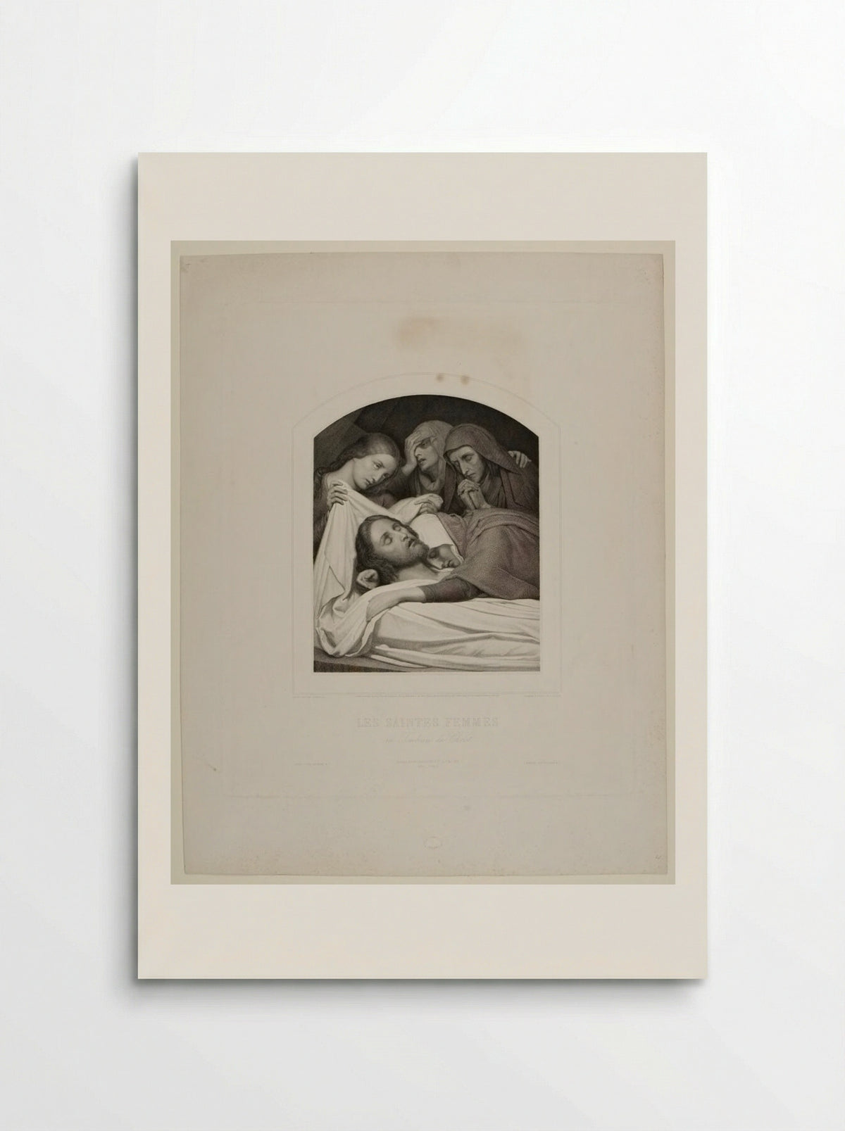 The Holy Women at the Tomb of Christ - Joseph von Keller - Poster
