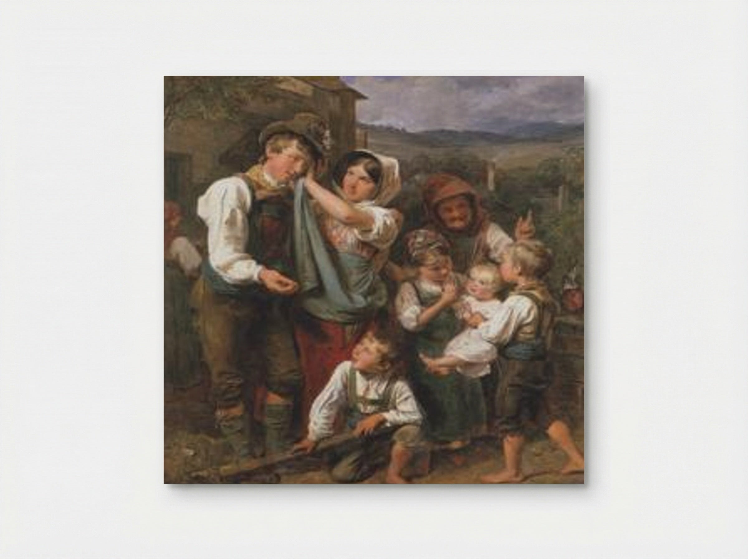 The Homecoming - Ferdinand Georg Waldmüller - Poster