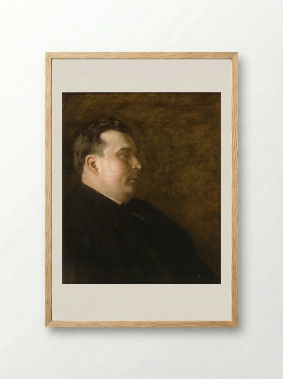 The Honorable John A. Thorton - Thomas Eakins - Framed Print Wood