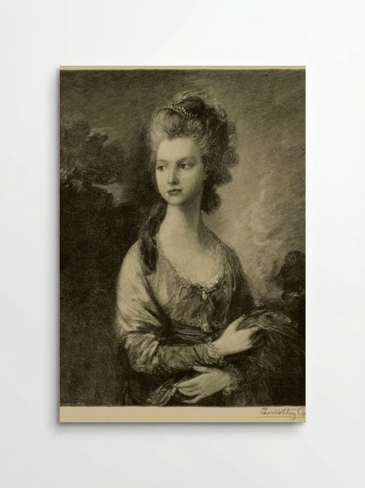The Honorable Mrs. Graham - Timothy Cole - Poster