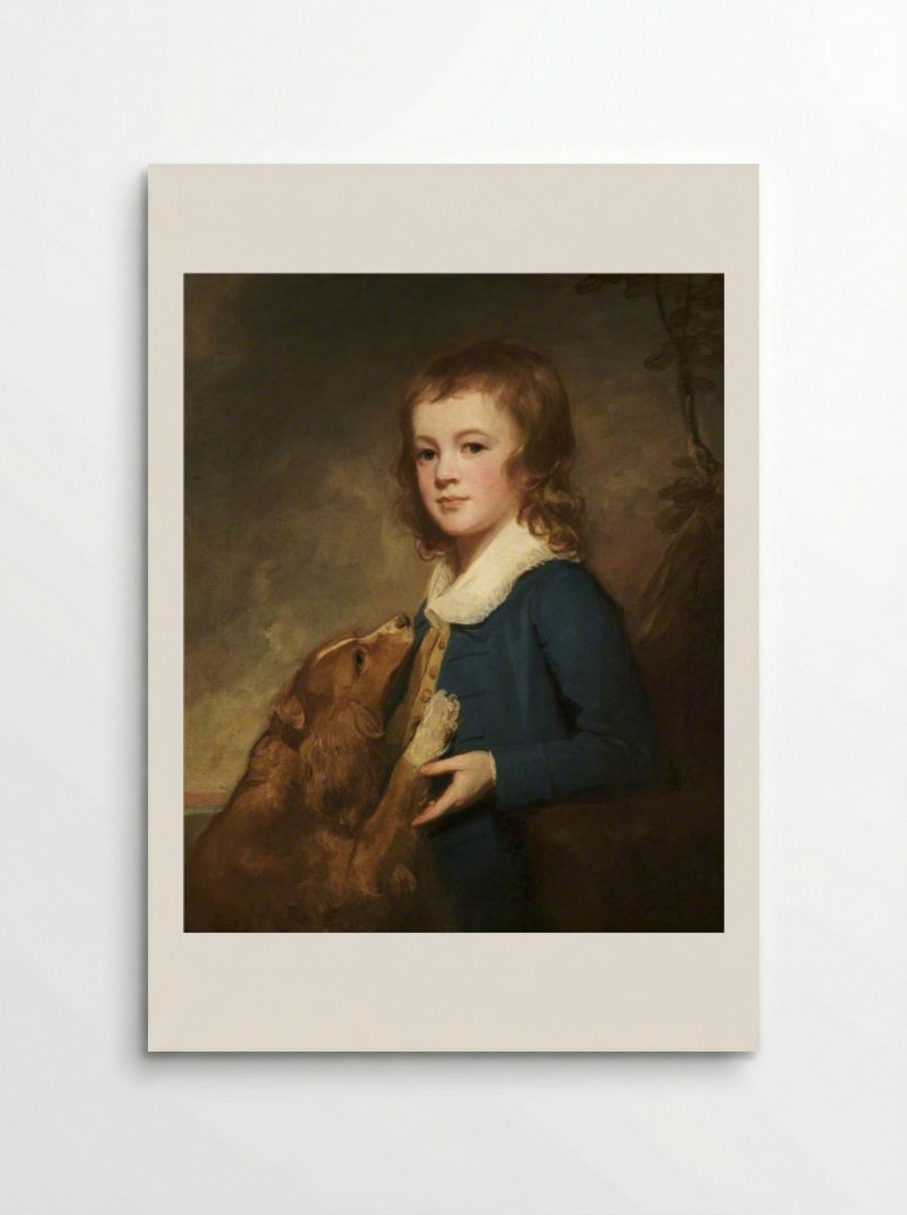 The Honourable Reverend Anchitel Grey, as a Boy - George Romney - Poster