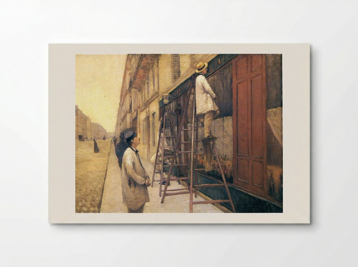 The House Painters - Gustave Caillebotte - Poster