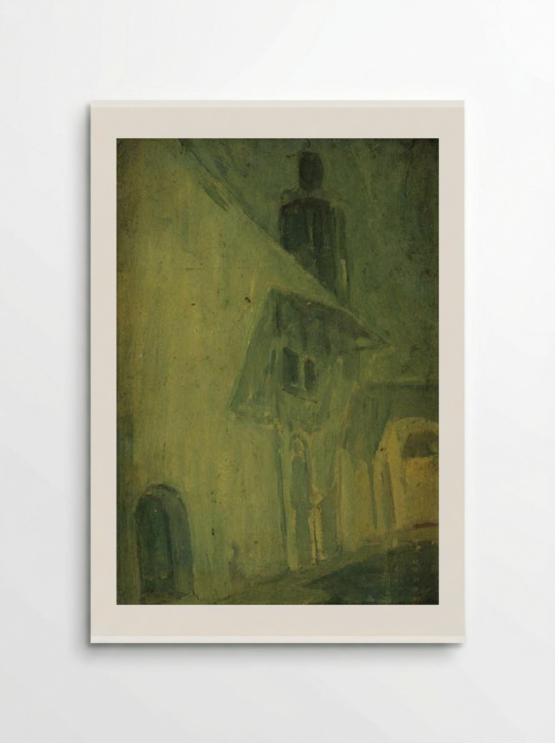 The House (Wall) in Blue - Henry Ossawa Tanner - Poster