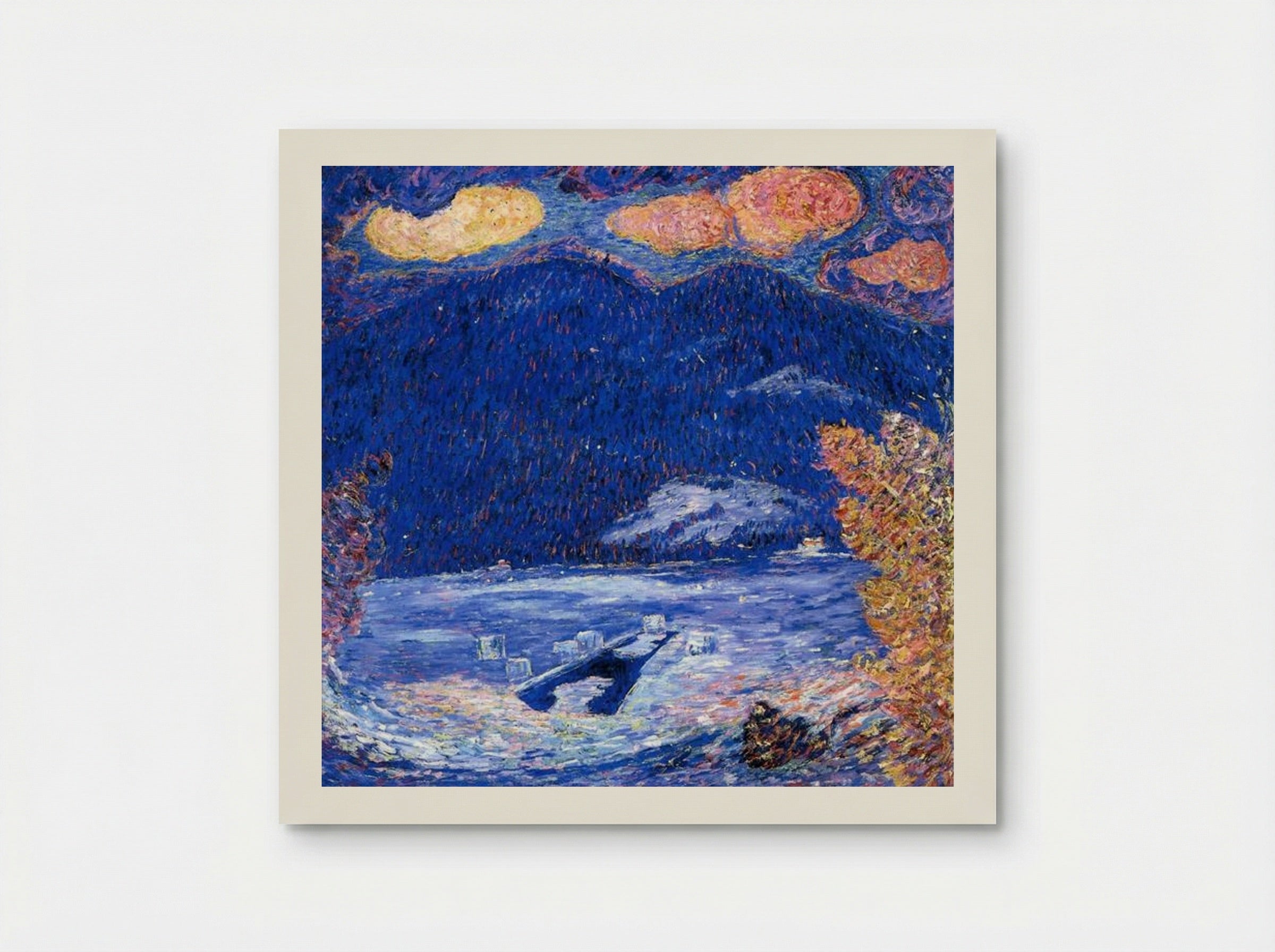 The Ice Hole - Marsden Hartley - Poster