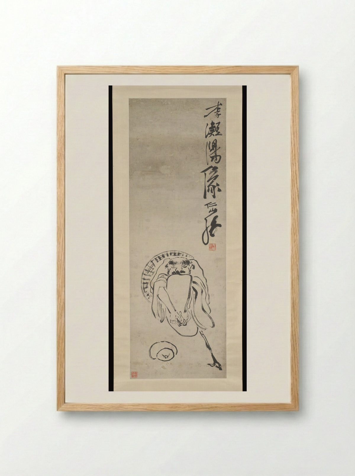 The Immortal Li Tieguai - Su Renshan - Framed Print Wood