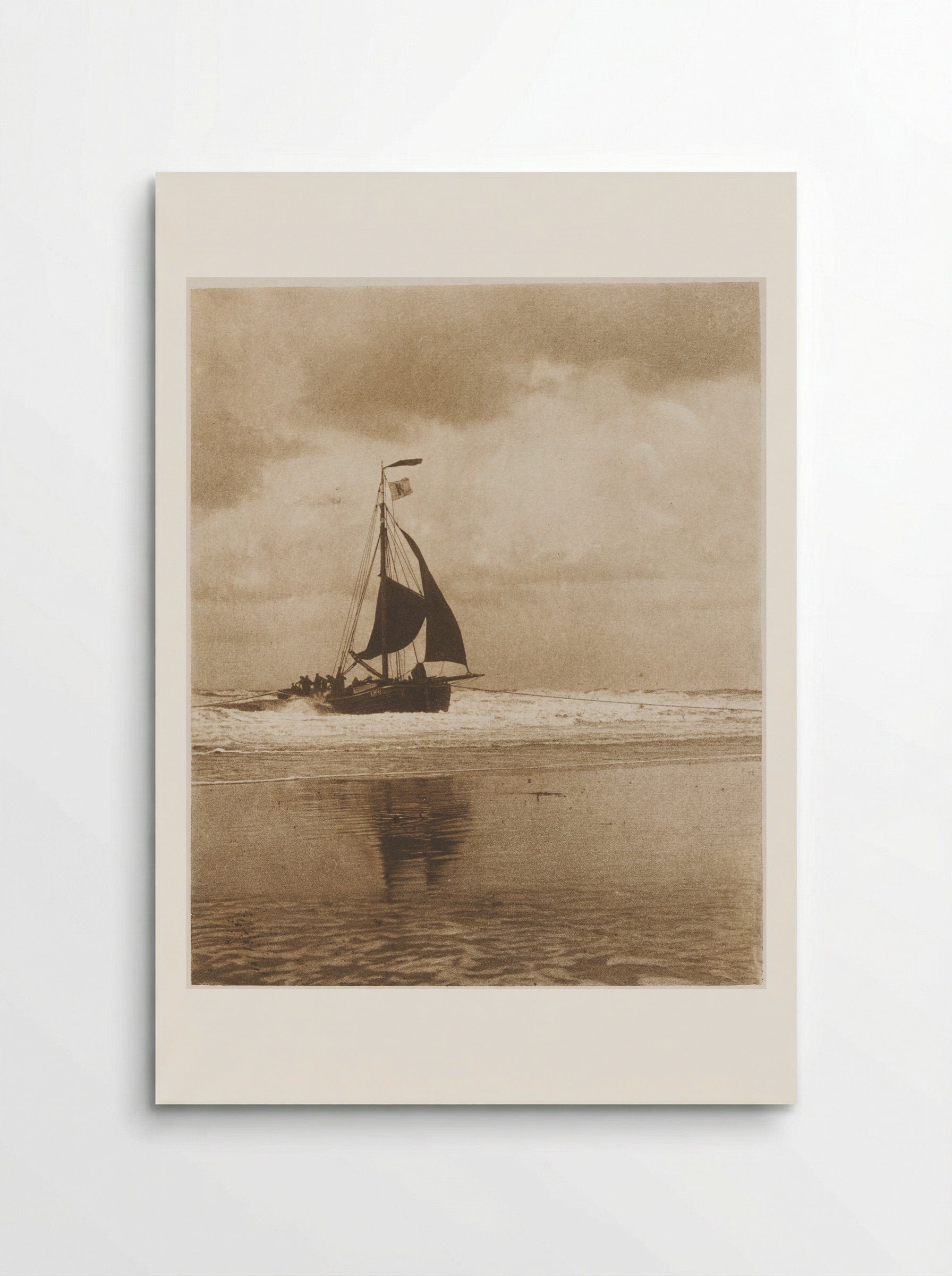 The Incoming Boat - Alfred Stieglitz - Poster