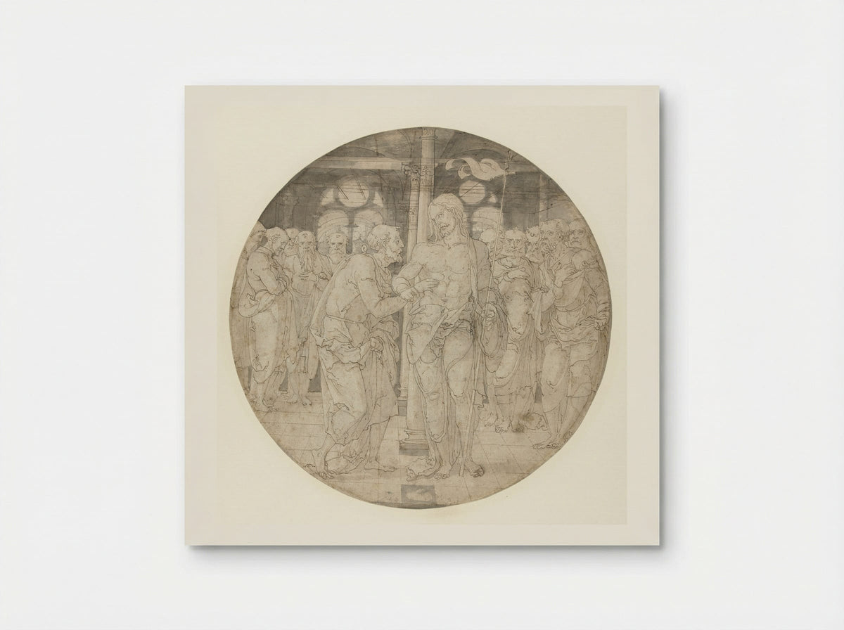 The Incredulity of Saint Thomas - Nicolaas Hogenberg - Poster
