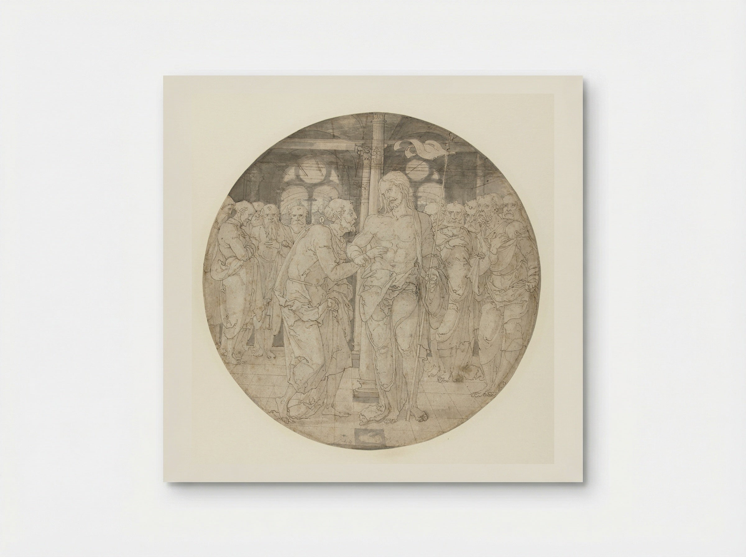 The Incredulity of Saint Thomas - Nicolaas Hogenberg - Poster