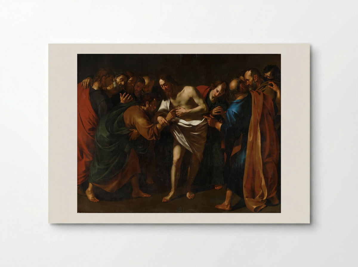 The Incredulity of Saint Thomas - Wouter Pietersz II Crabeth - Poster
