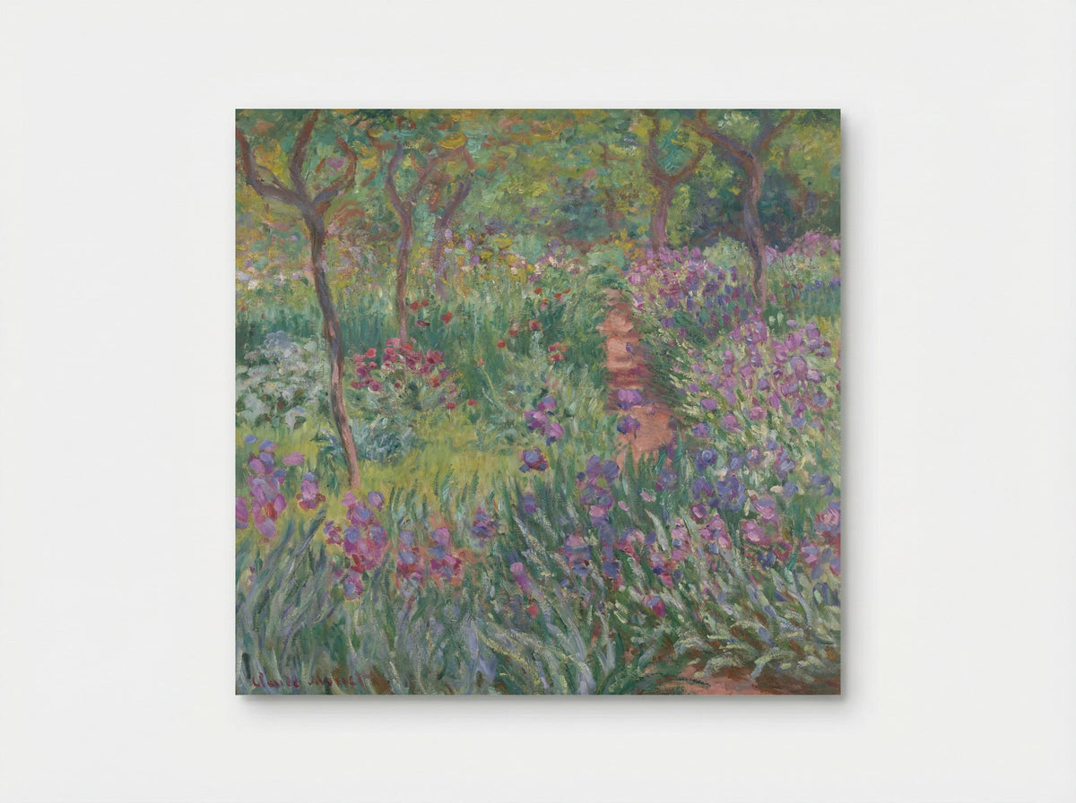 The Iris Garden at Giverny - Claude Monet - Poster
