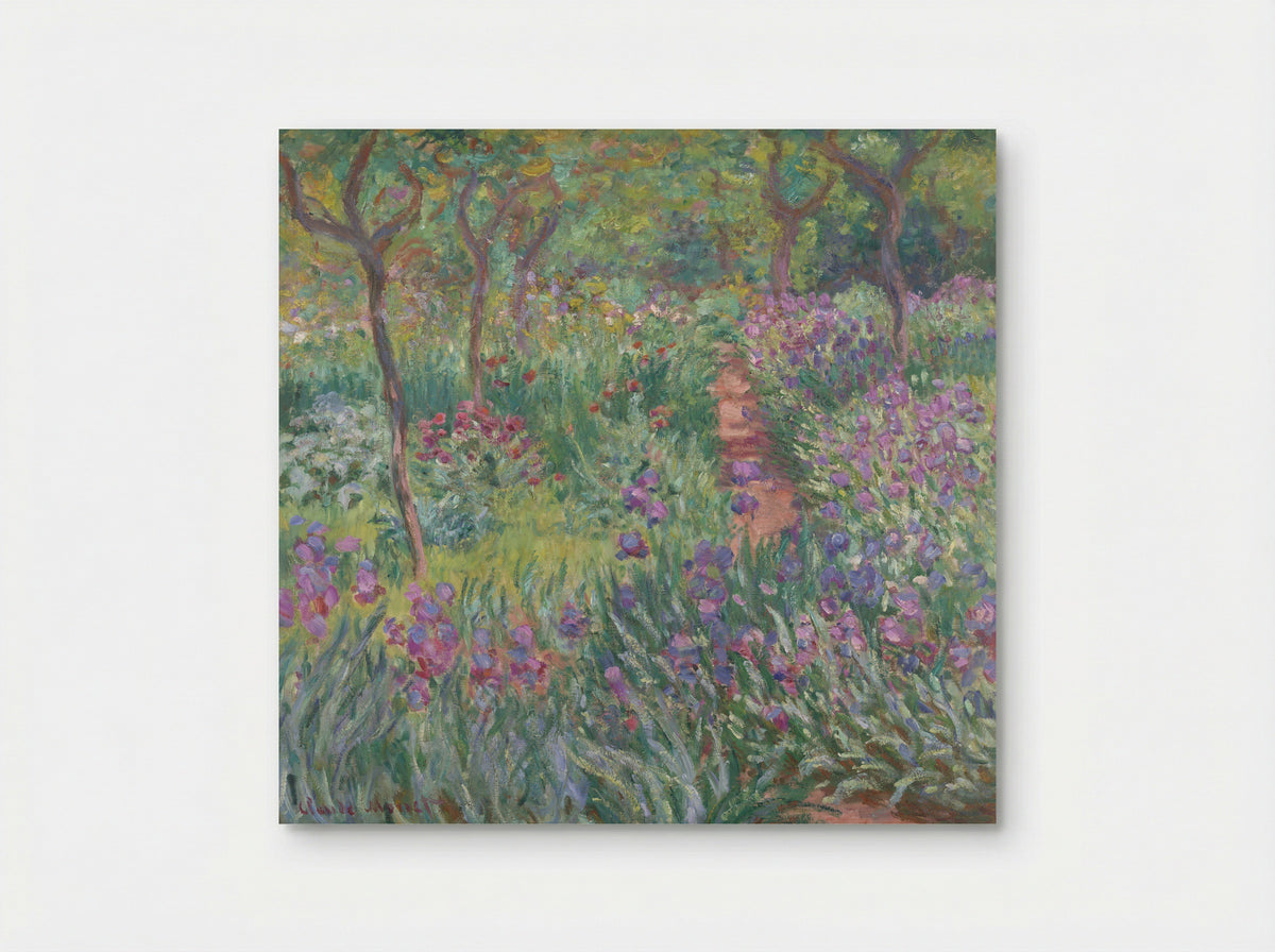 The Iris Garden at Giverny - Claude Monet - Poster