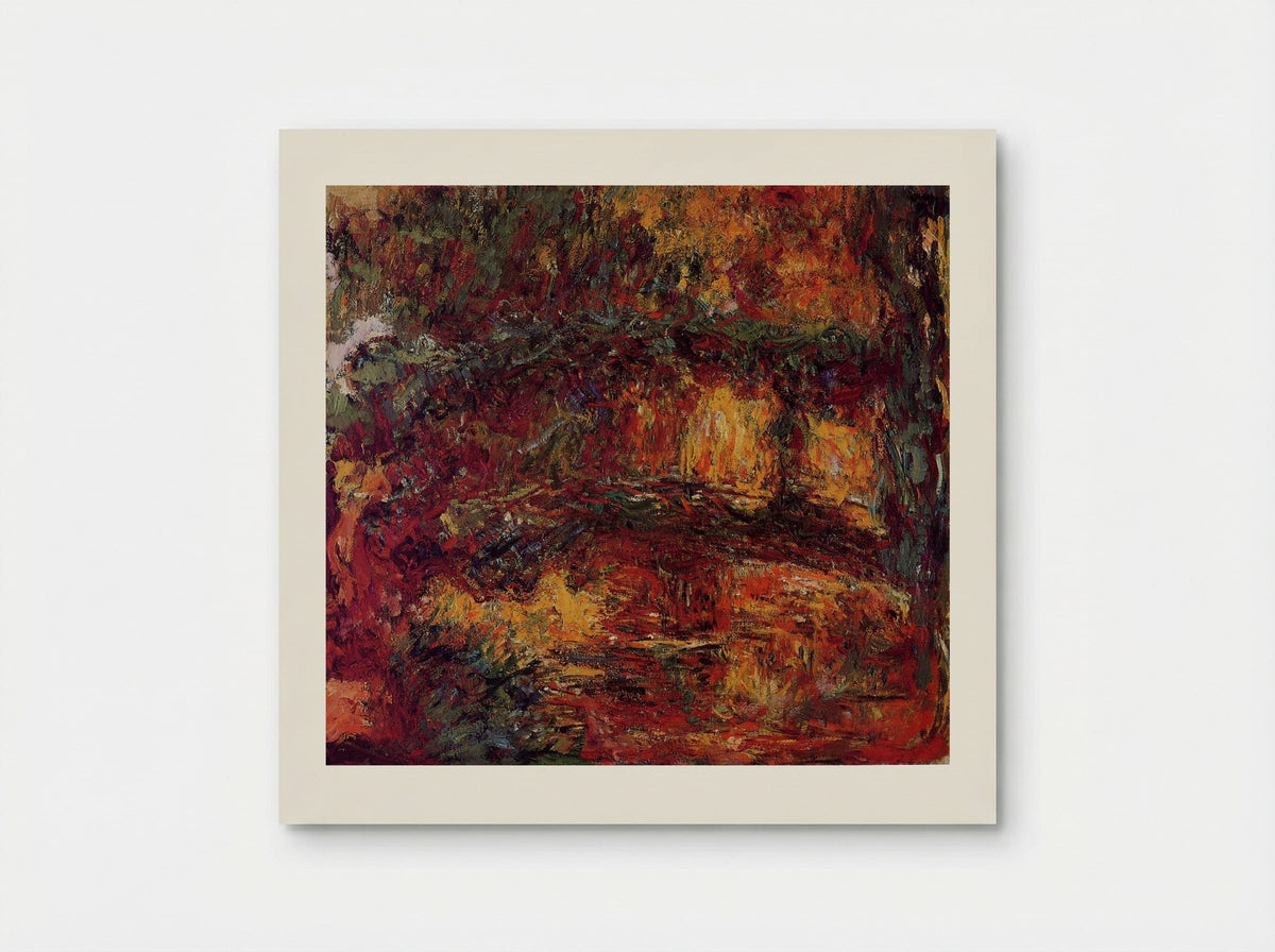 The Japanese Bridge at Giverny - Claude Monet - Poster