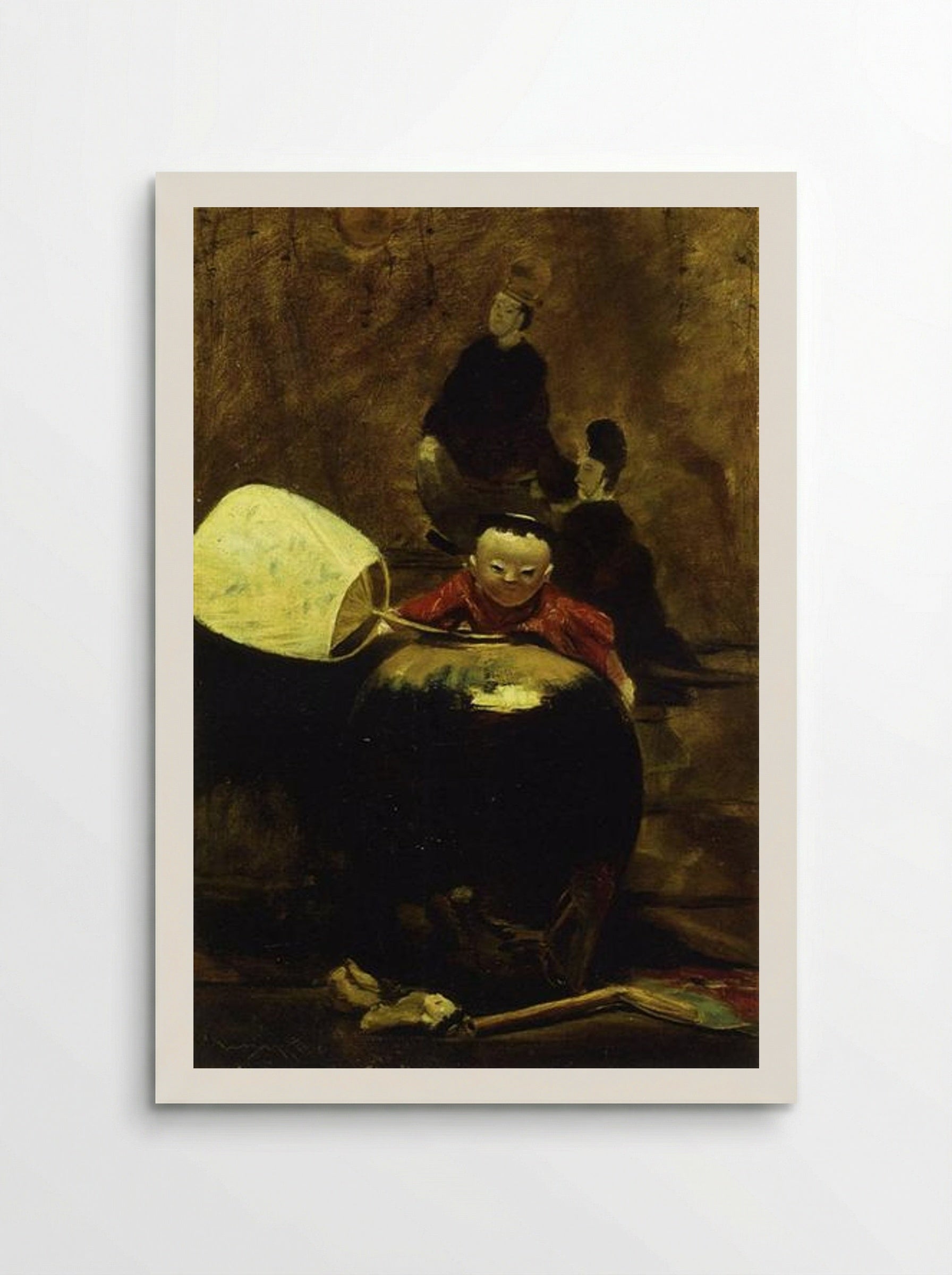 The Japanese Doll - William Merritt Chase - Poster