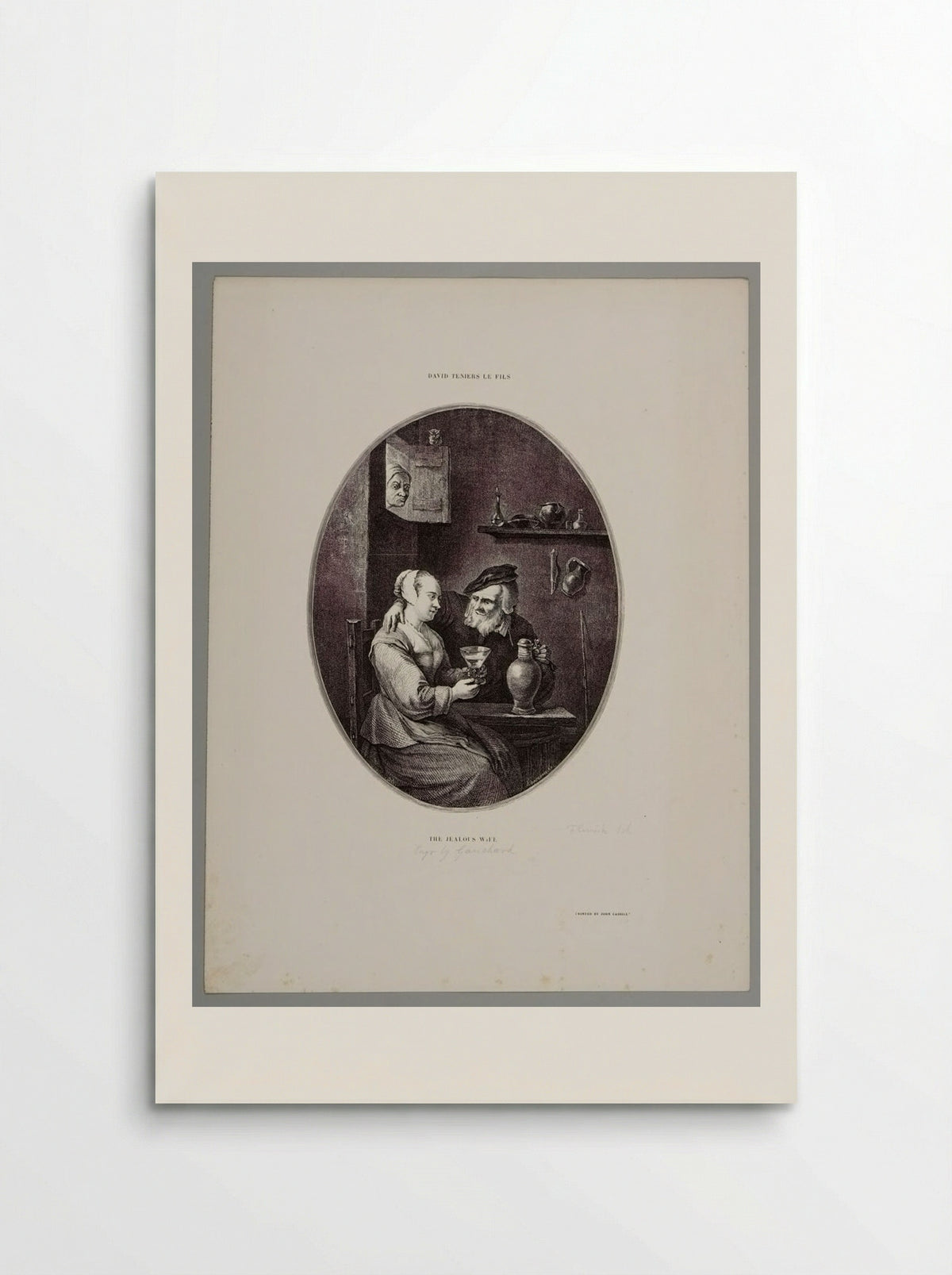 The Jealous Wife - Jean Gauchard - Poster