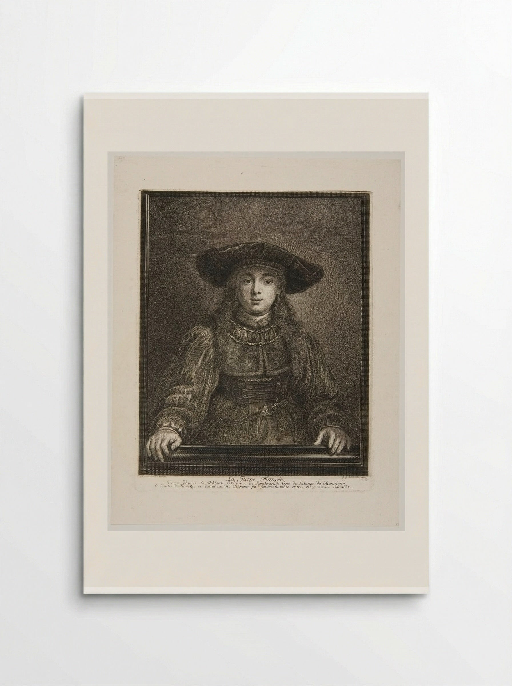 The Jewish Fiancée - Georg Friedrich Schmidt - Poster