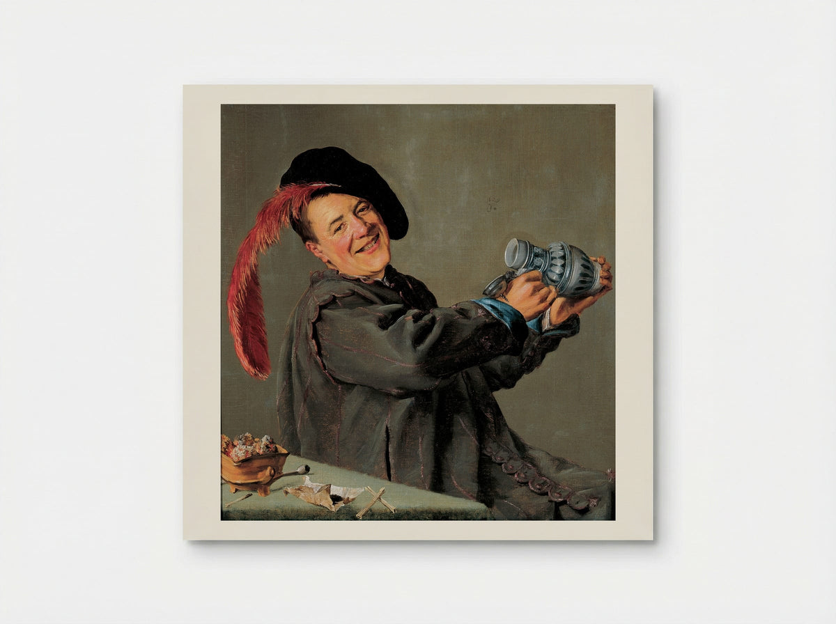 The Jolly Toper - Judith Leyster - Poster