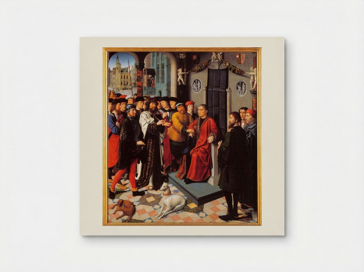 The Judgement of Cambyses - Gerard David - Poster