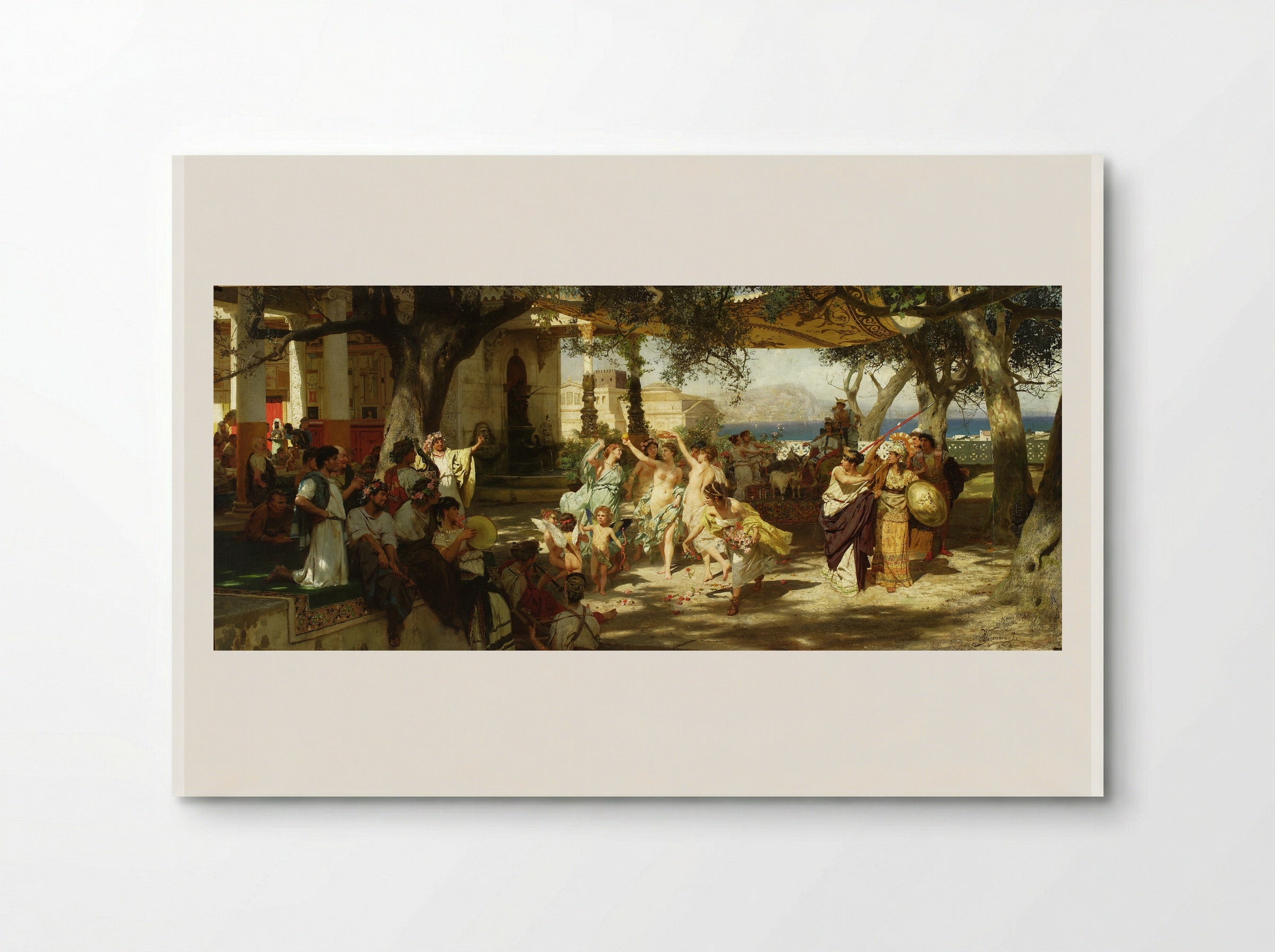 The Judgement of Paris - Henryk Siemiradzki - Poster