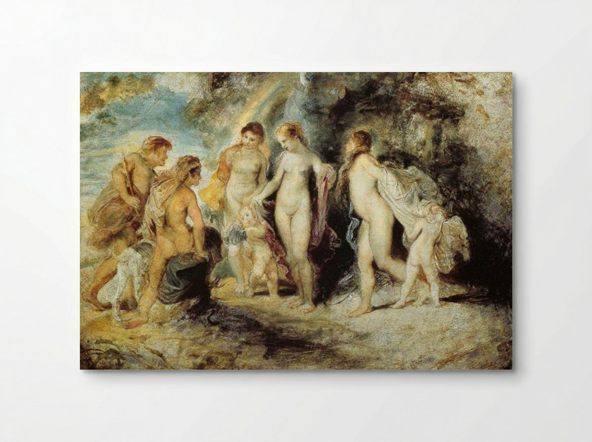 The Judgement of Paris - Peter Paul Rubens - Poster