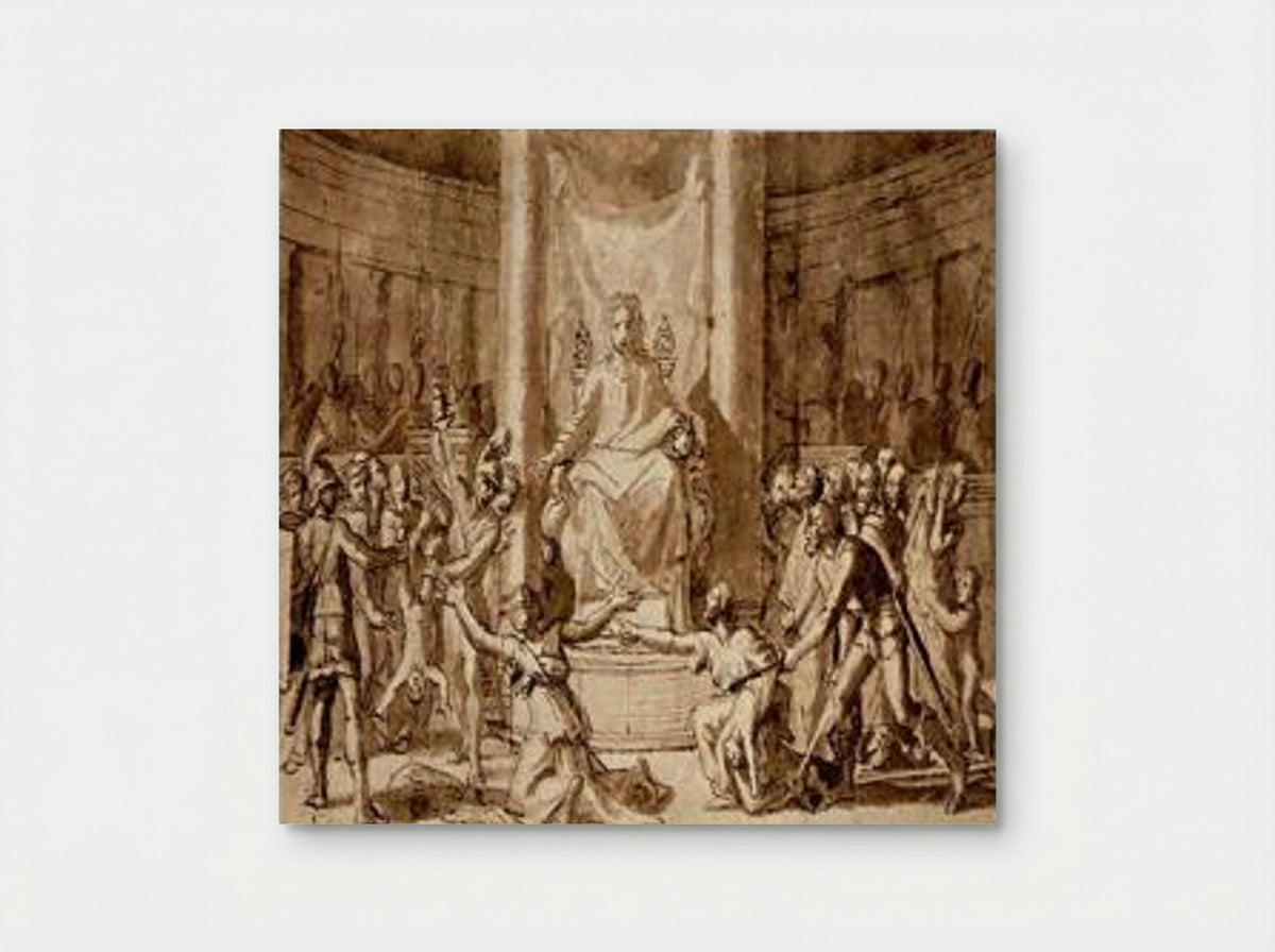 The Judgement of Solomon - Nicolas Poussin - Poster