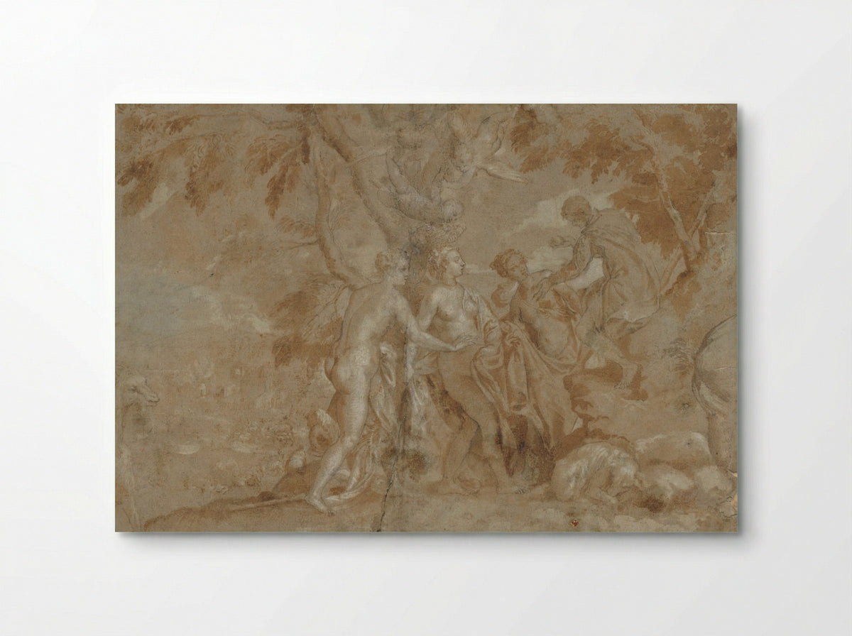 The Judgment of Paris - Carletto Caliari - Poster