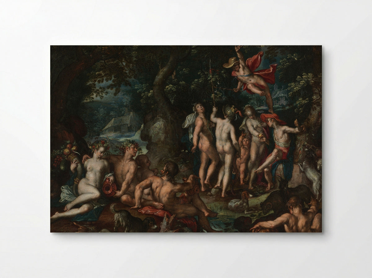 The Judgment of Paris - Joachim Anthoniz Wtewael - Poster
