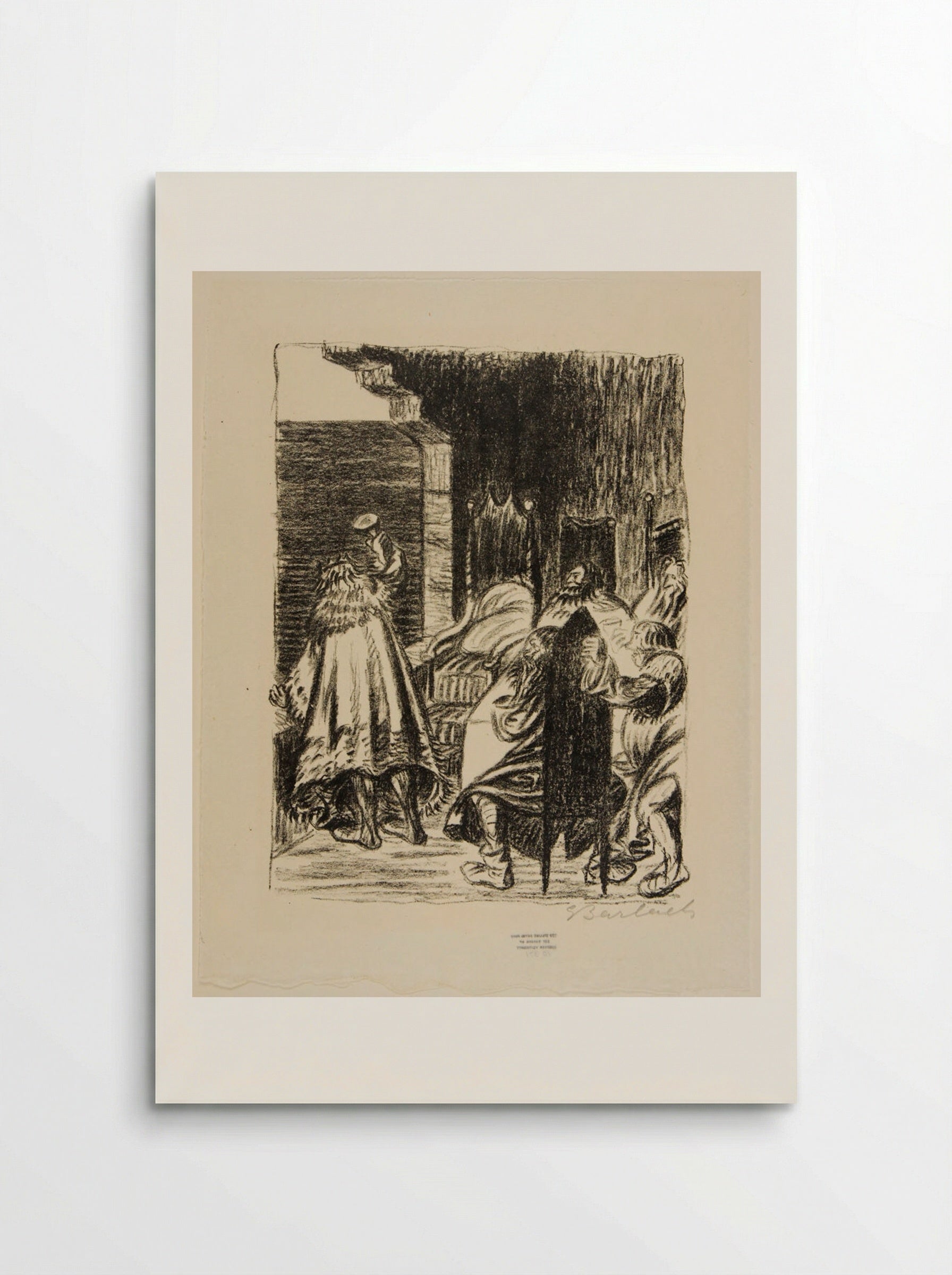 The King in Thule 2 - Ernst Barlach - Poster