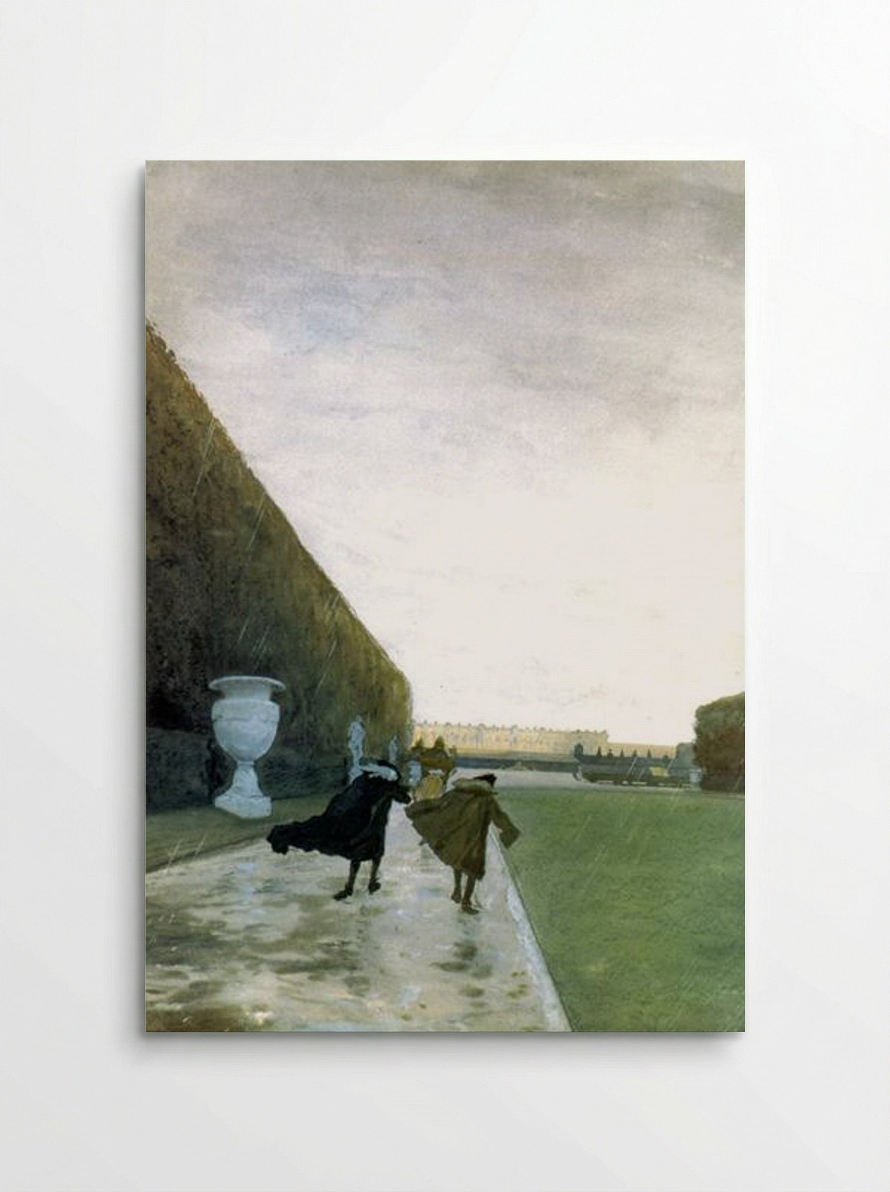 The King walked in any weather…(Saint-Simon ) - Alexandre Benois - Poster