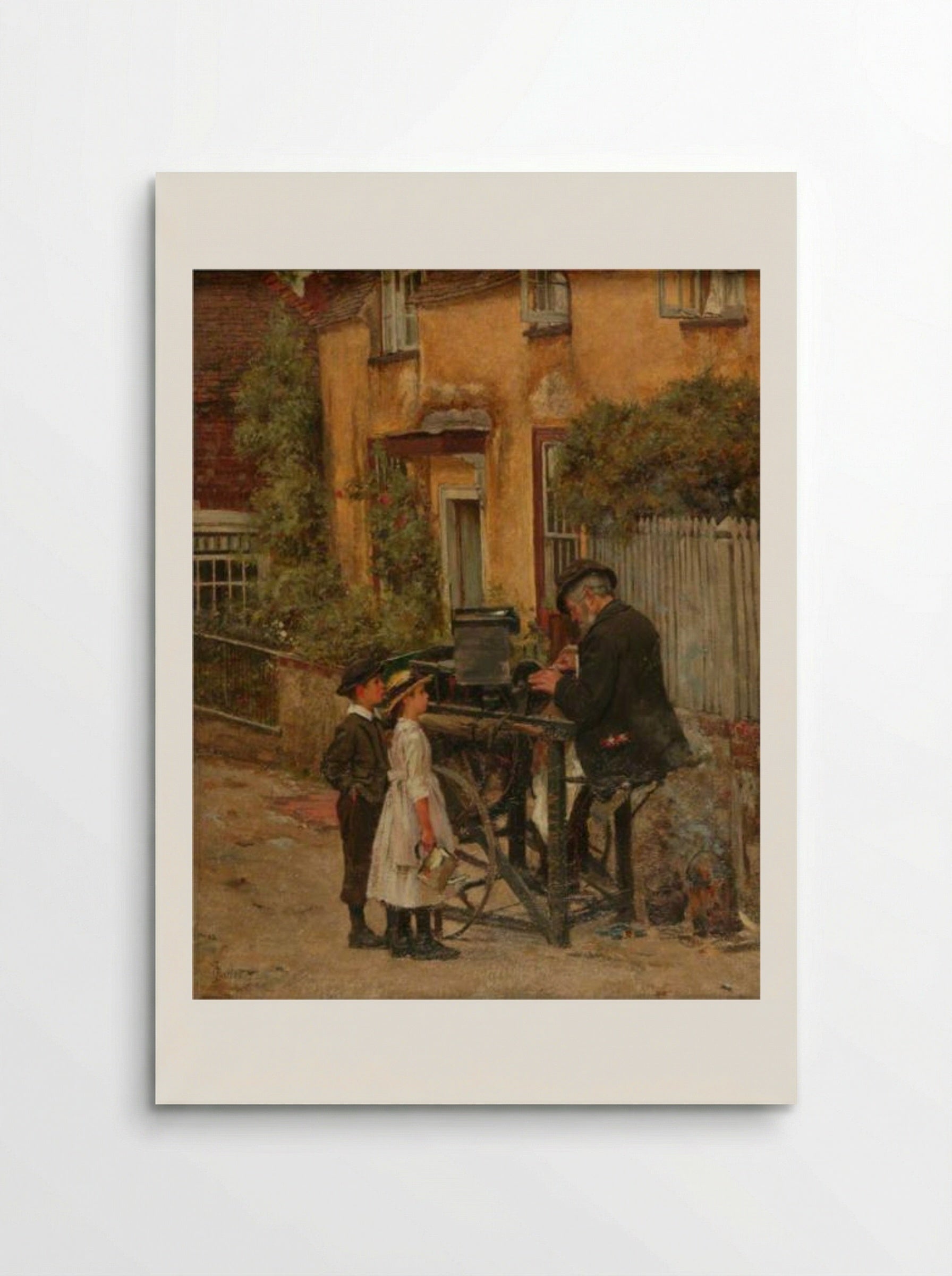The Knifegrinder - James Charles - Poster