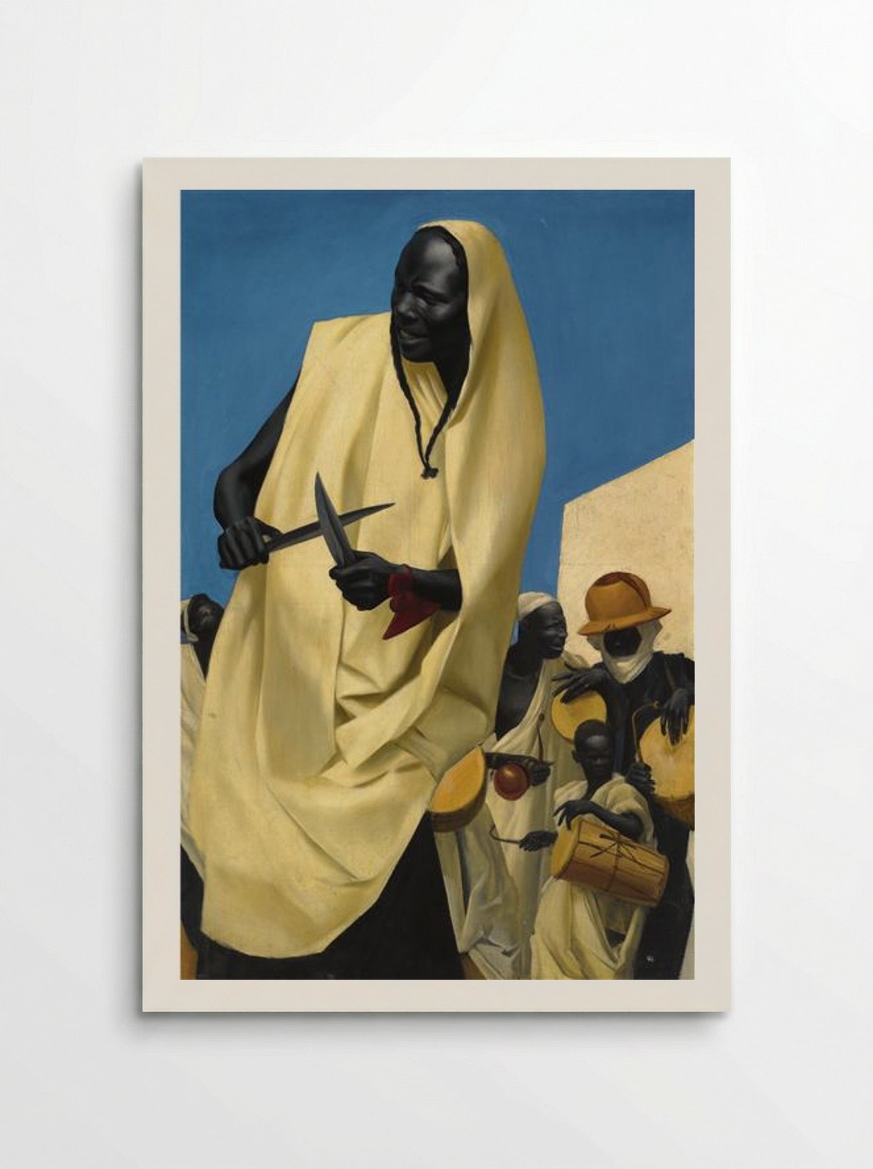 The Kuli-Kuta Dance, Niamey - Alexandre Jacovleff - Poster