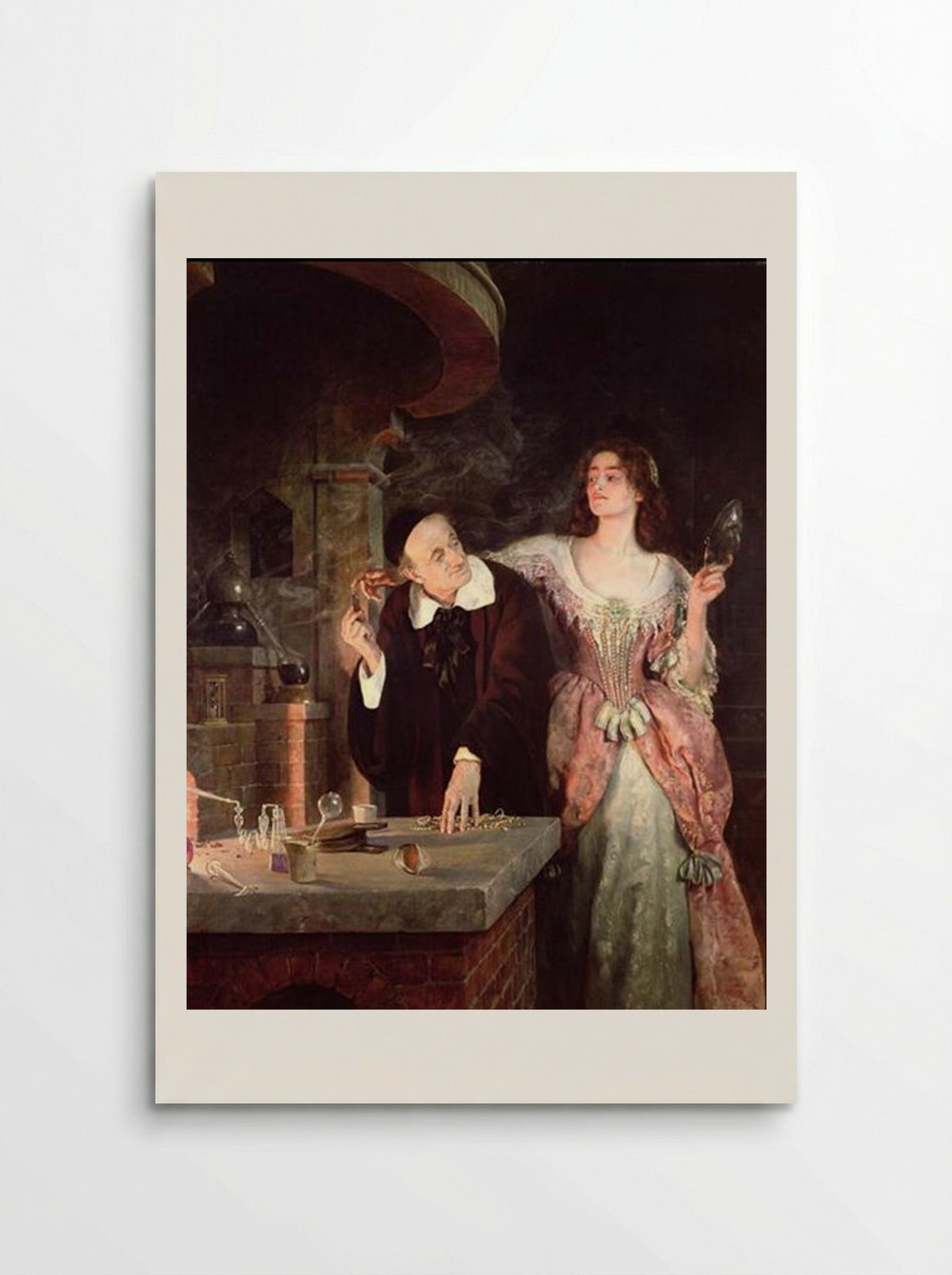 The Laboratory - John Collier - Poster