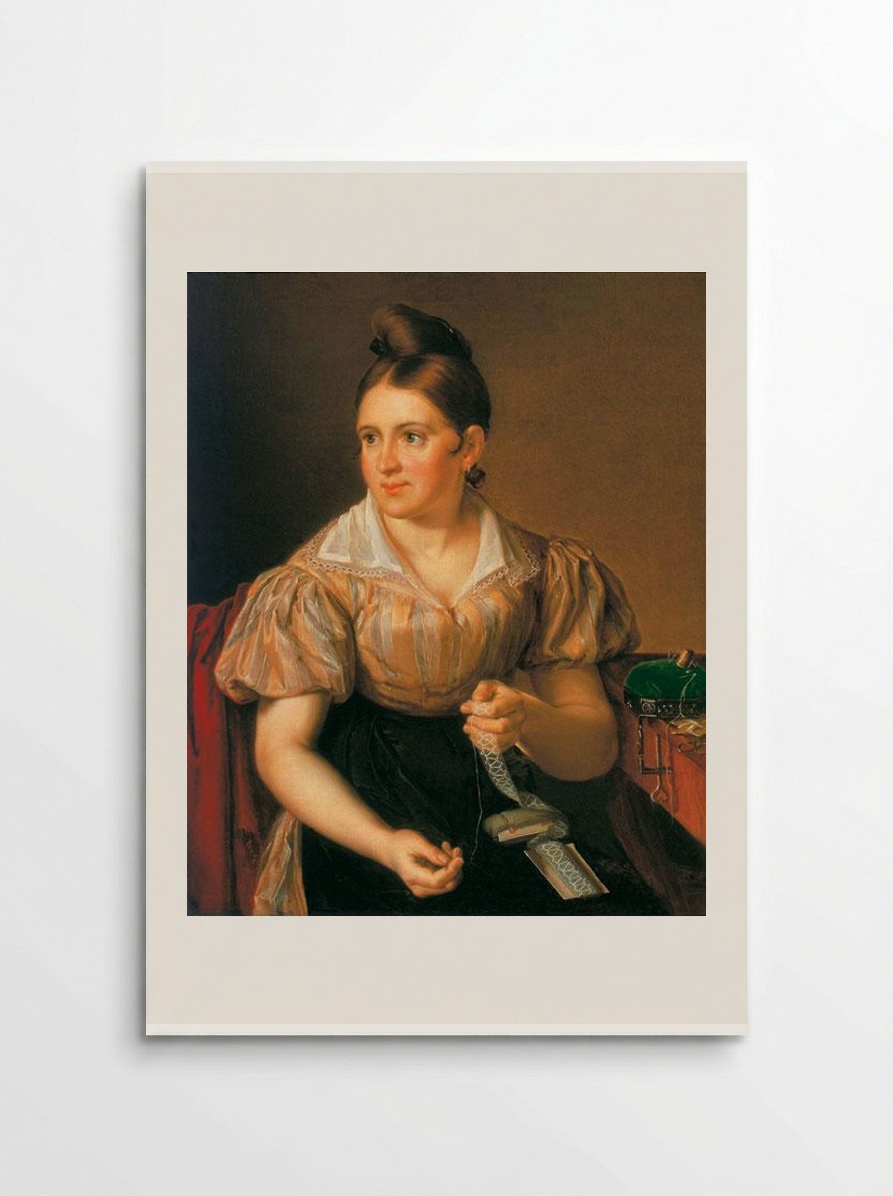 The Lace Maker - Vasily Tropinin - Poster