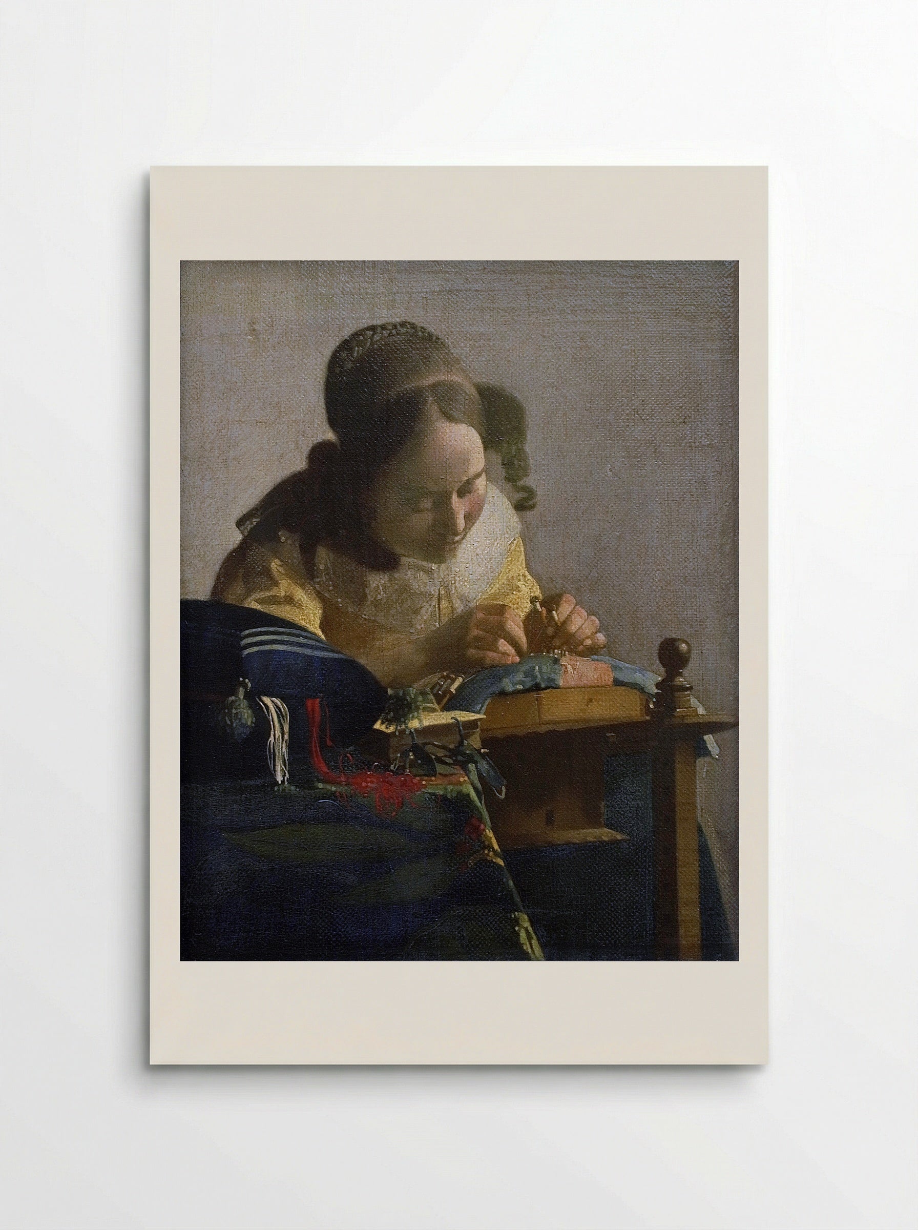 The Lacemaker - Johannes Vermeer - Poster