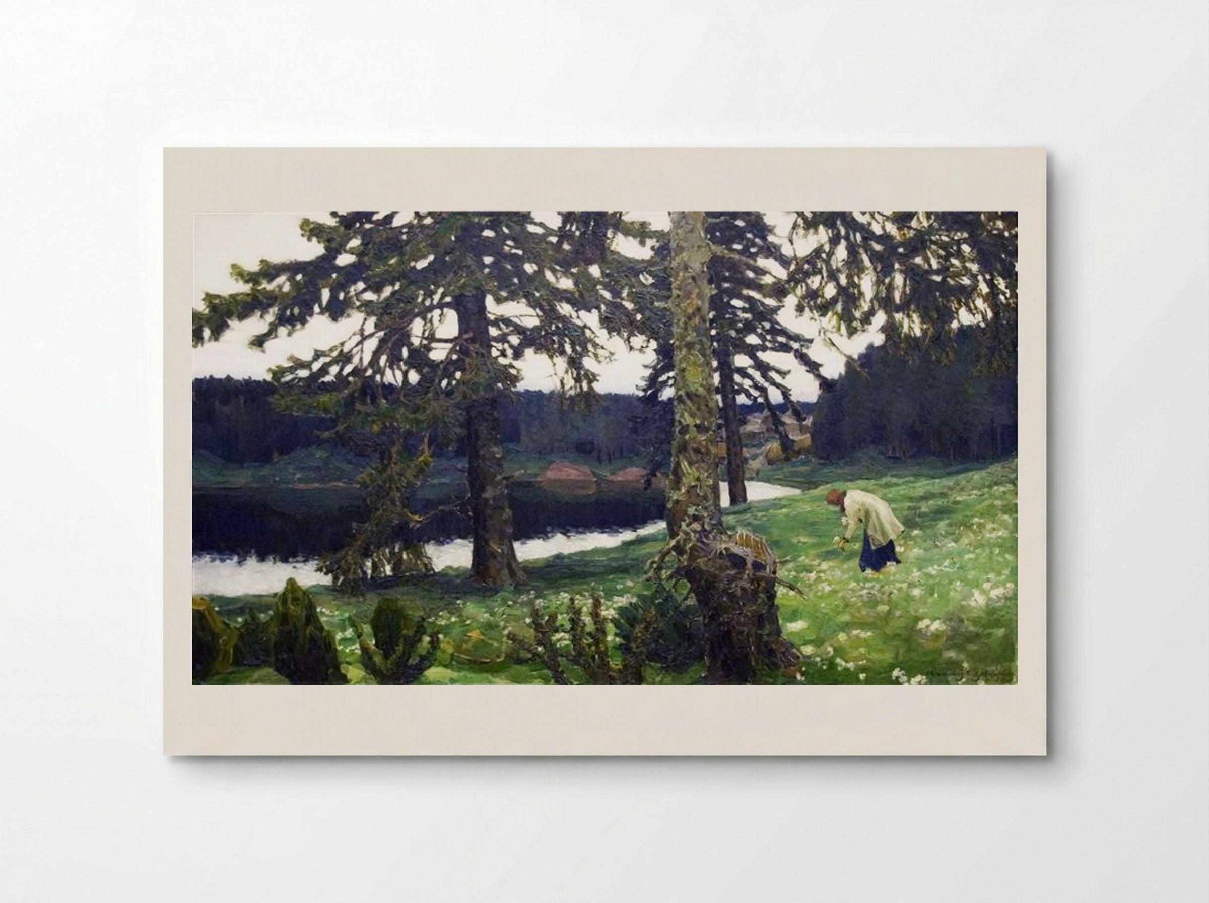 The Lake - Viktor Vasnetsov - Poster