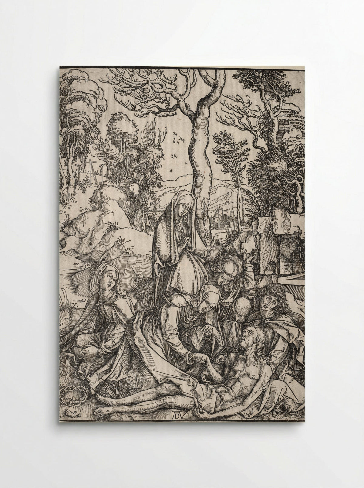 The Lamentation of Christ - Albrecht Dürer - Poster