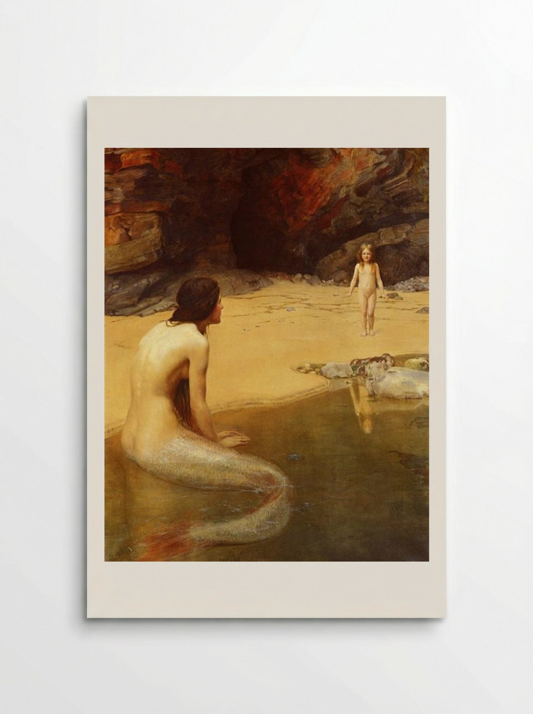The Land Baby - John Collier - Poster
