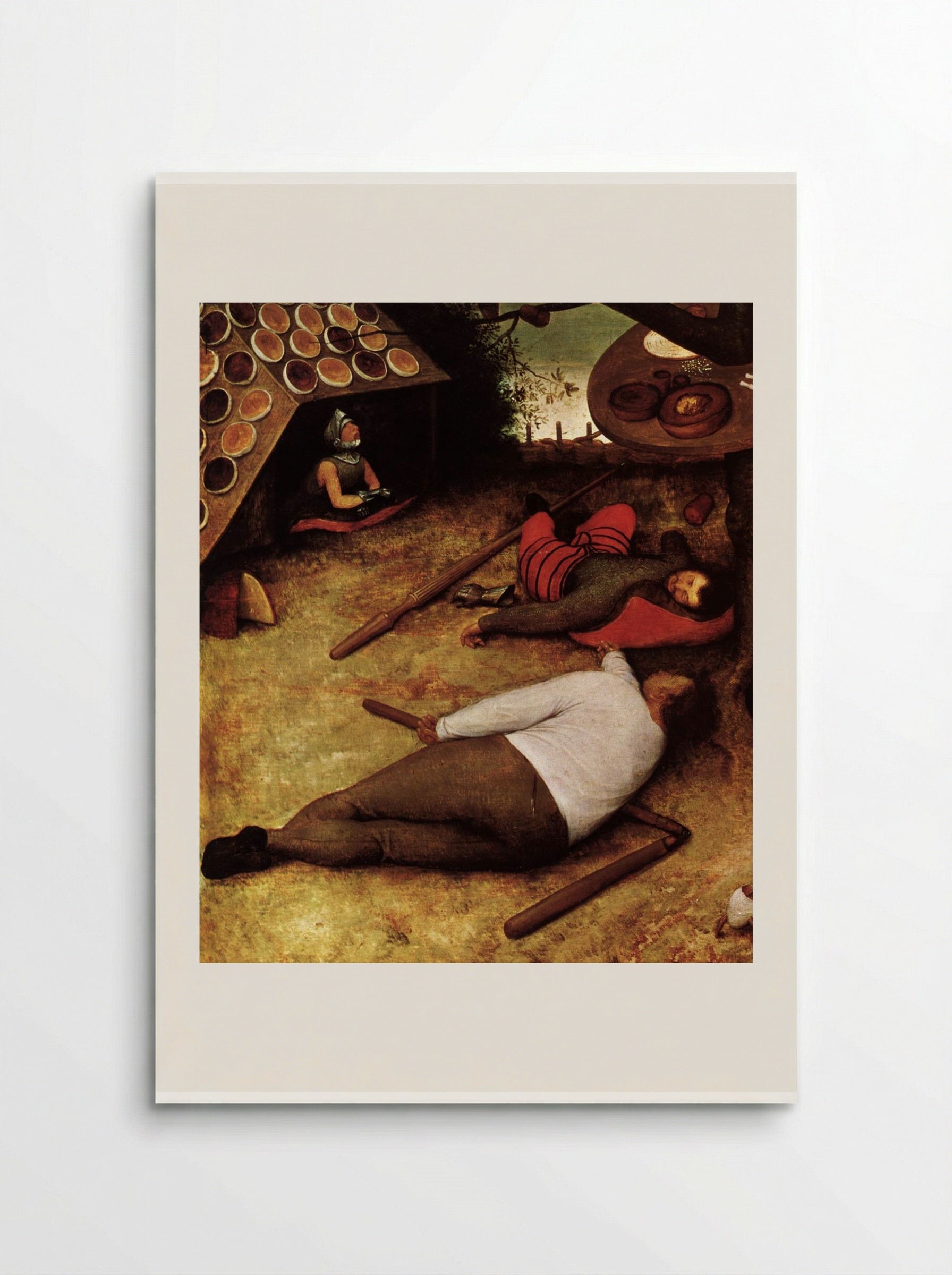 The Land of Cockaigne - Pieter Bruegel the Elder - Poster