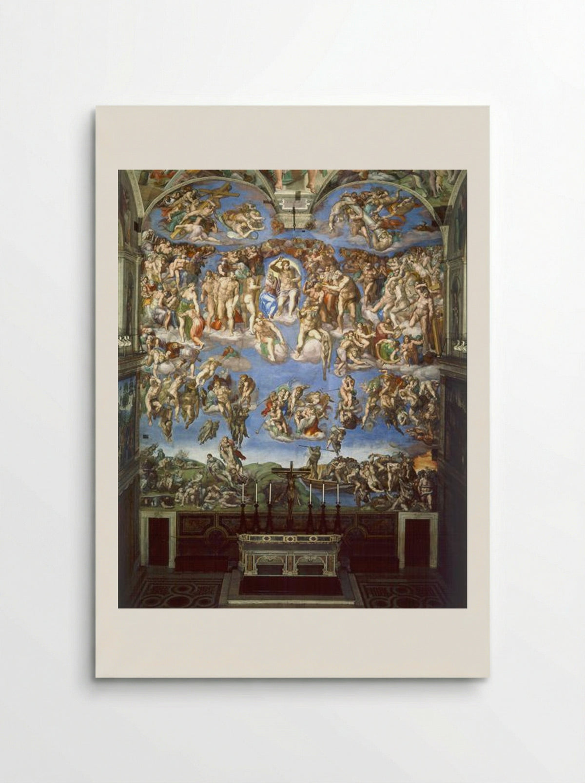 The Last Judgement - Michelangelo Buonarroti - Poster