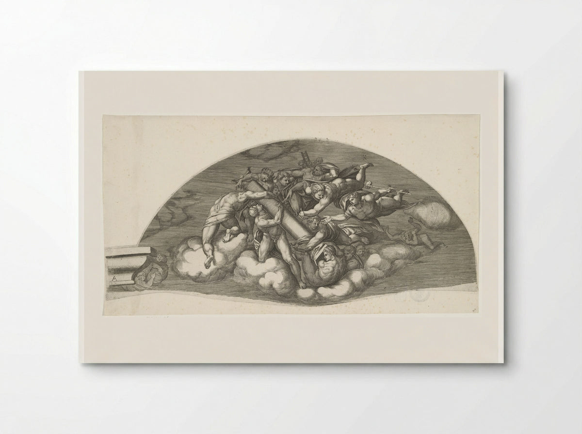 The Last Judgment, Sheet A - Giorgio Ghisi - Poster