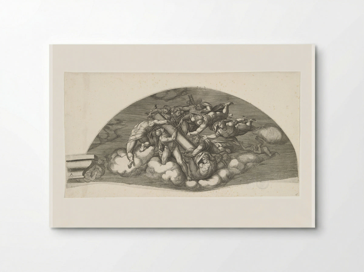 The Last Judgment, Sheet A - Giorgio Ghisi - Poster