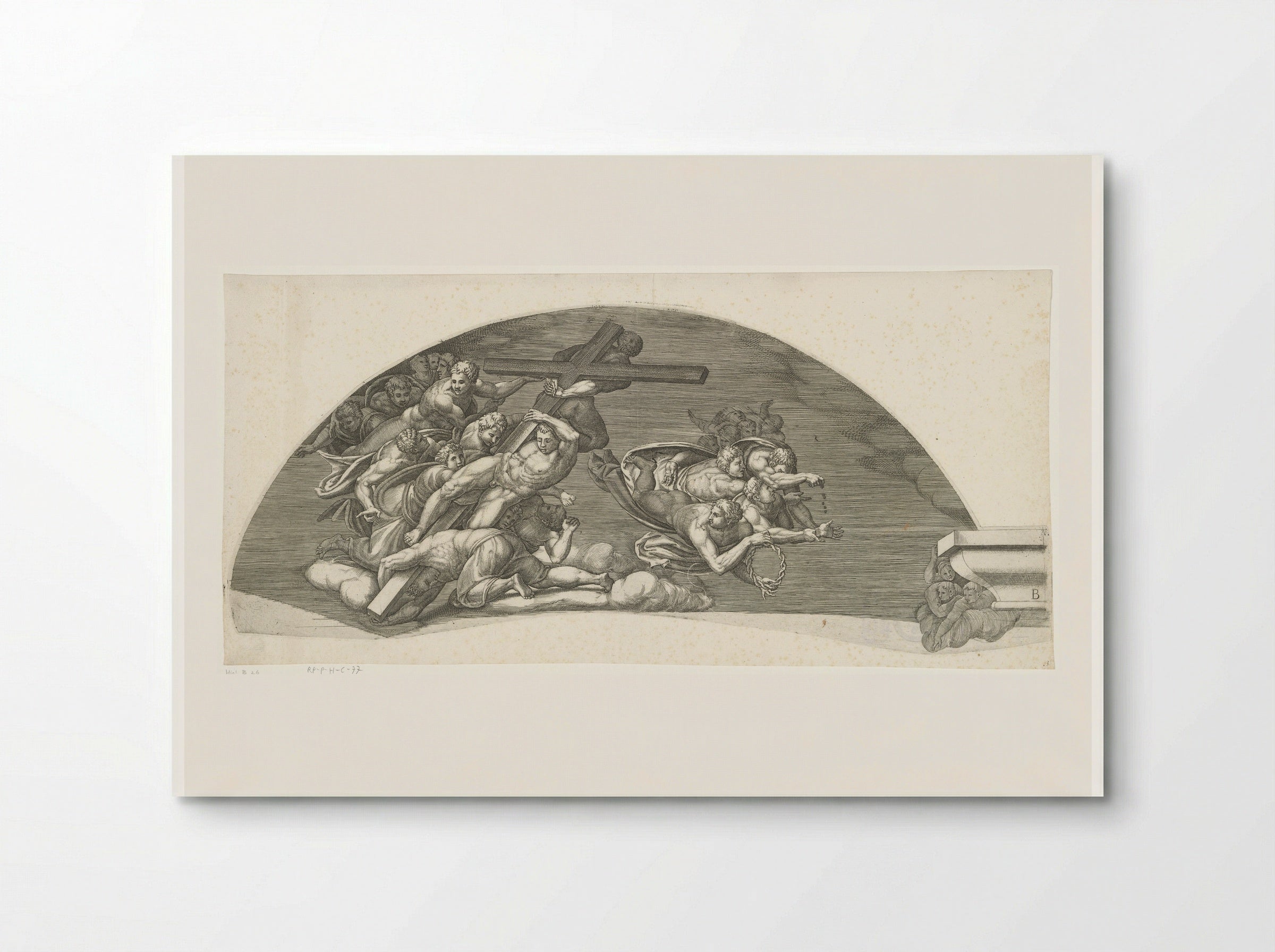 The Last Judgment, Sheet B - Giorgio Ghisi - Poster