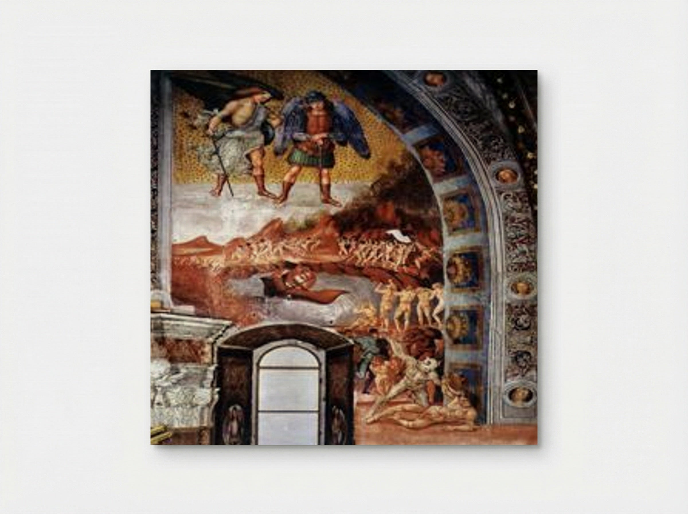 The Last Judgment (The Damned Consigned to Hell) - Fra Angelico - Poster