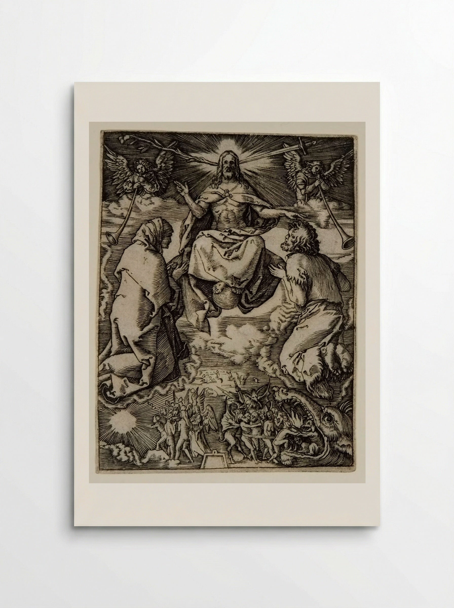 The Last Judgment - Marcantonio Raimondi - Poster