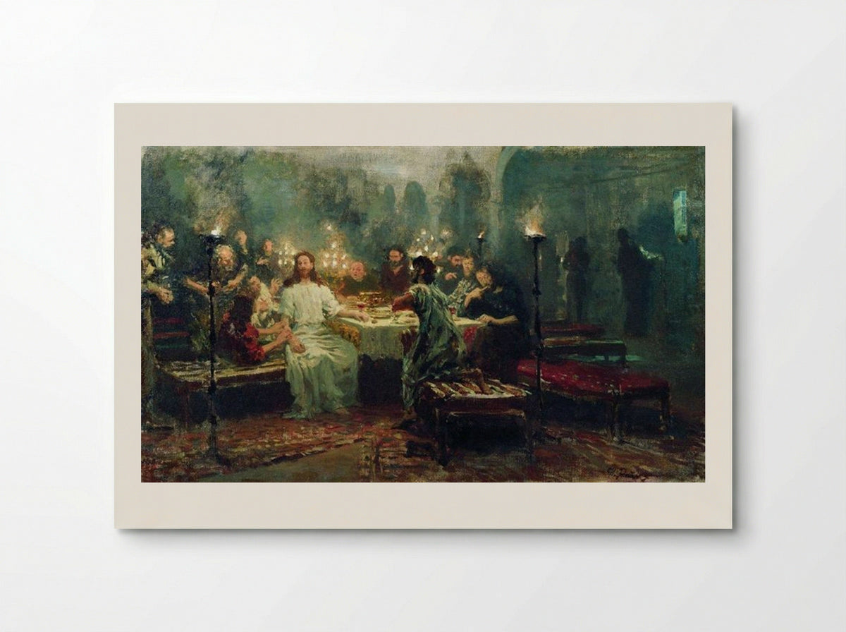 The Last Supper - Ilya Repin - Poster