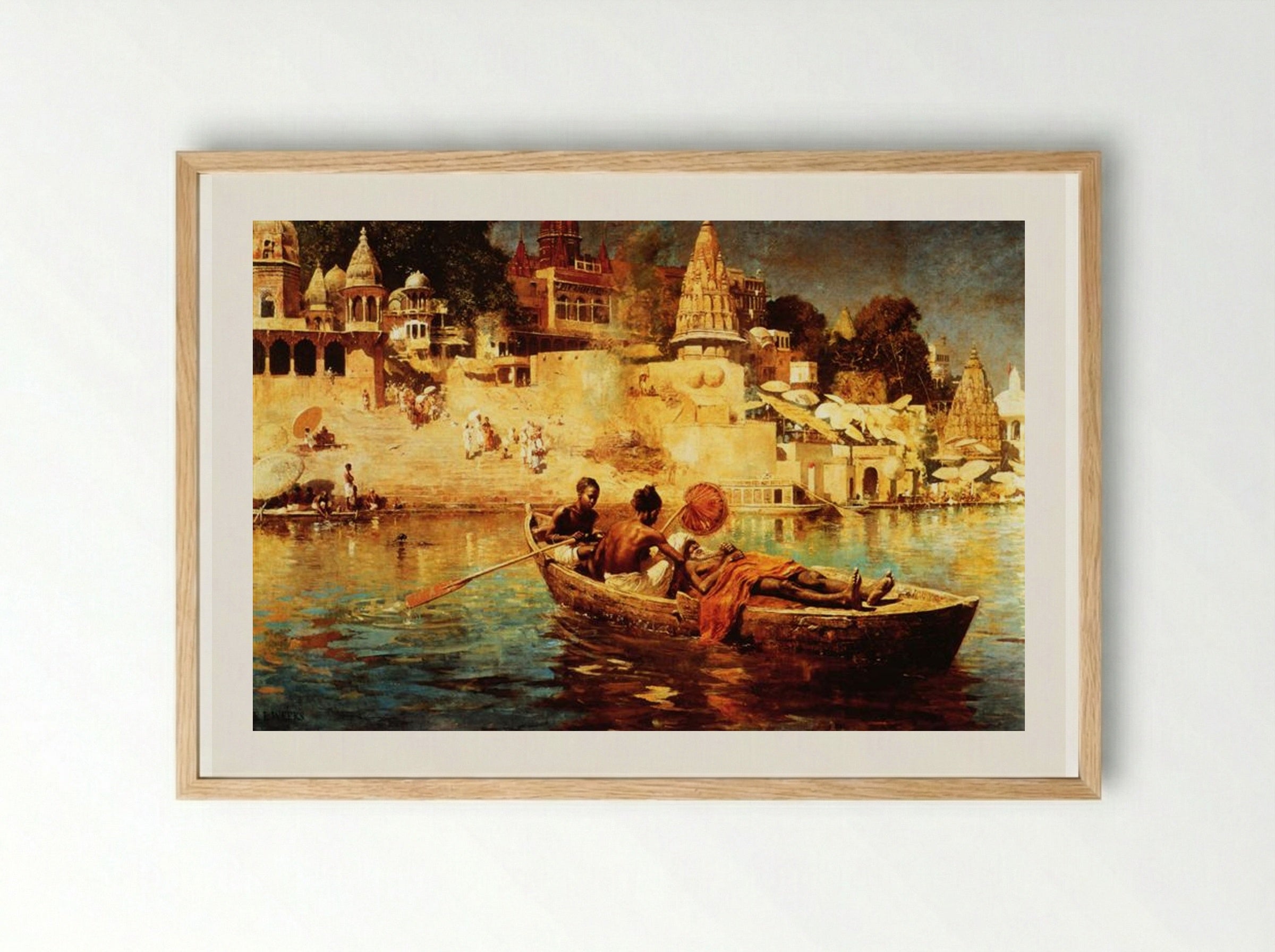 The Last Voyage - Edwin Lord Weeks - Framed Print Wood
