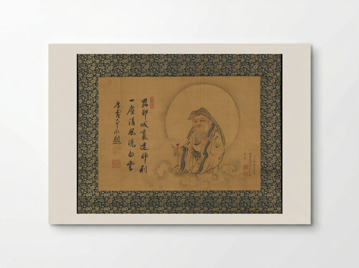 The Lay Buddhist Vimalakirti - Yiran Xingrong (Itsunen Shōyū) - Poster