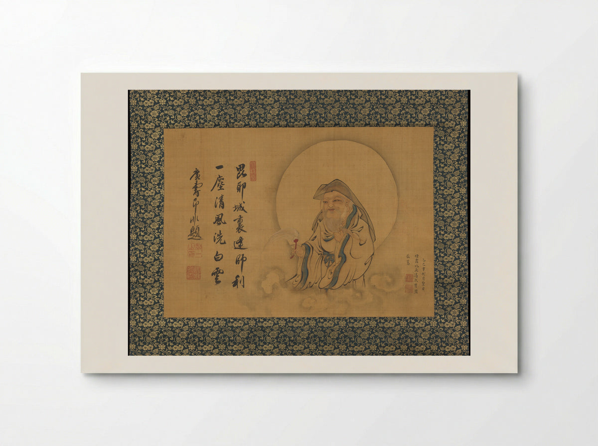 The Lay Buddhist Vimalakirti - Yiran Xingrong (Itsunen Shōyū) - Poster
