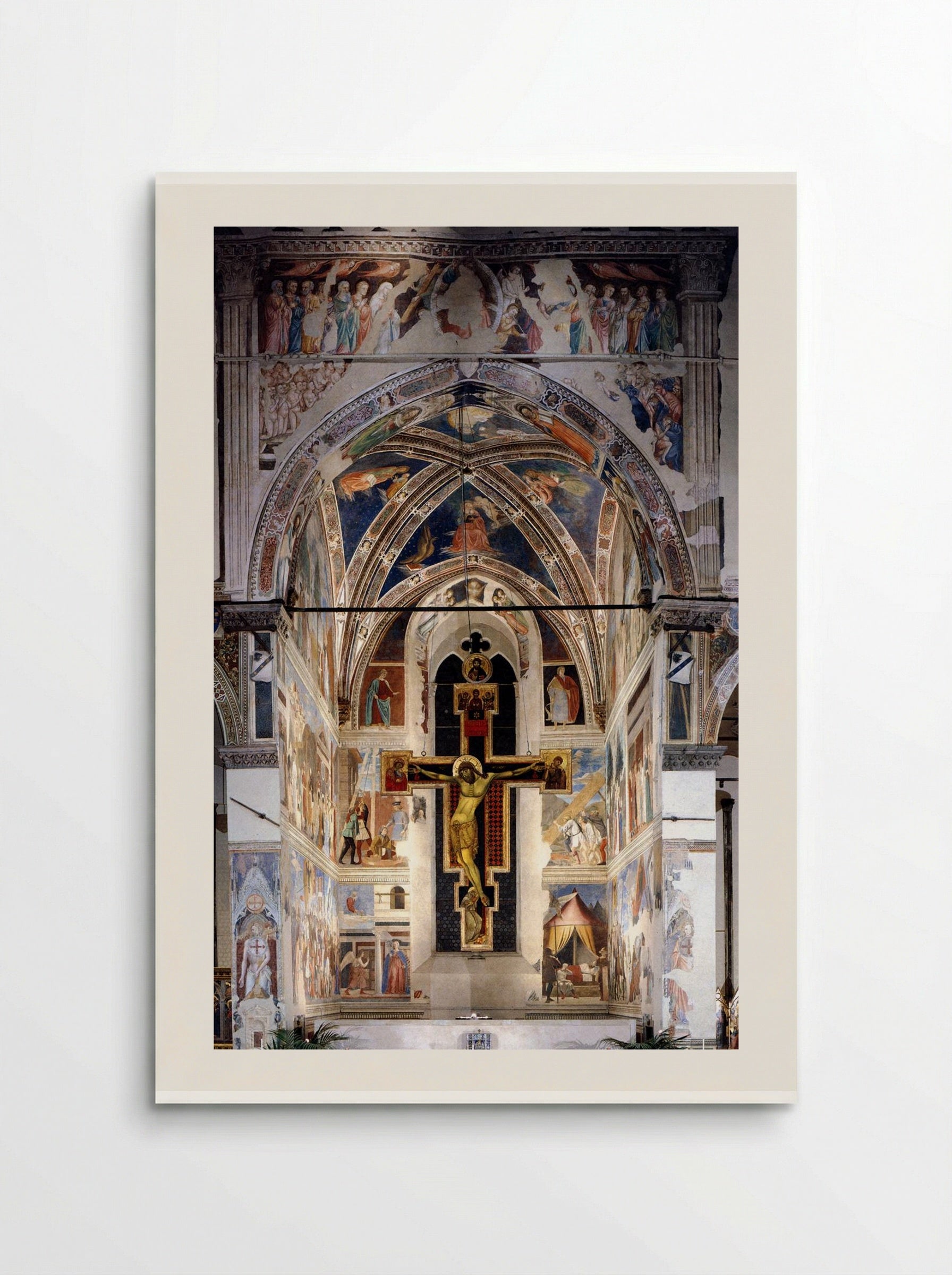 The Legend of the True Cross - Piero della Francesca - Poster
