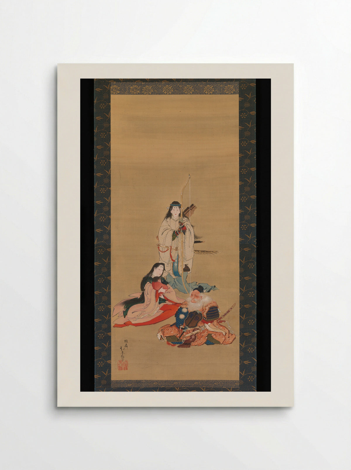 The Legendary Empress Jingū - Kōsai Hokushin - Poster