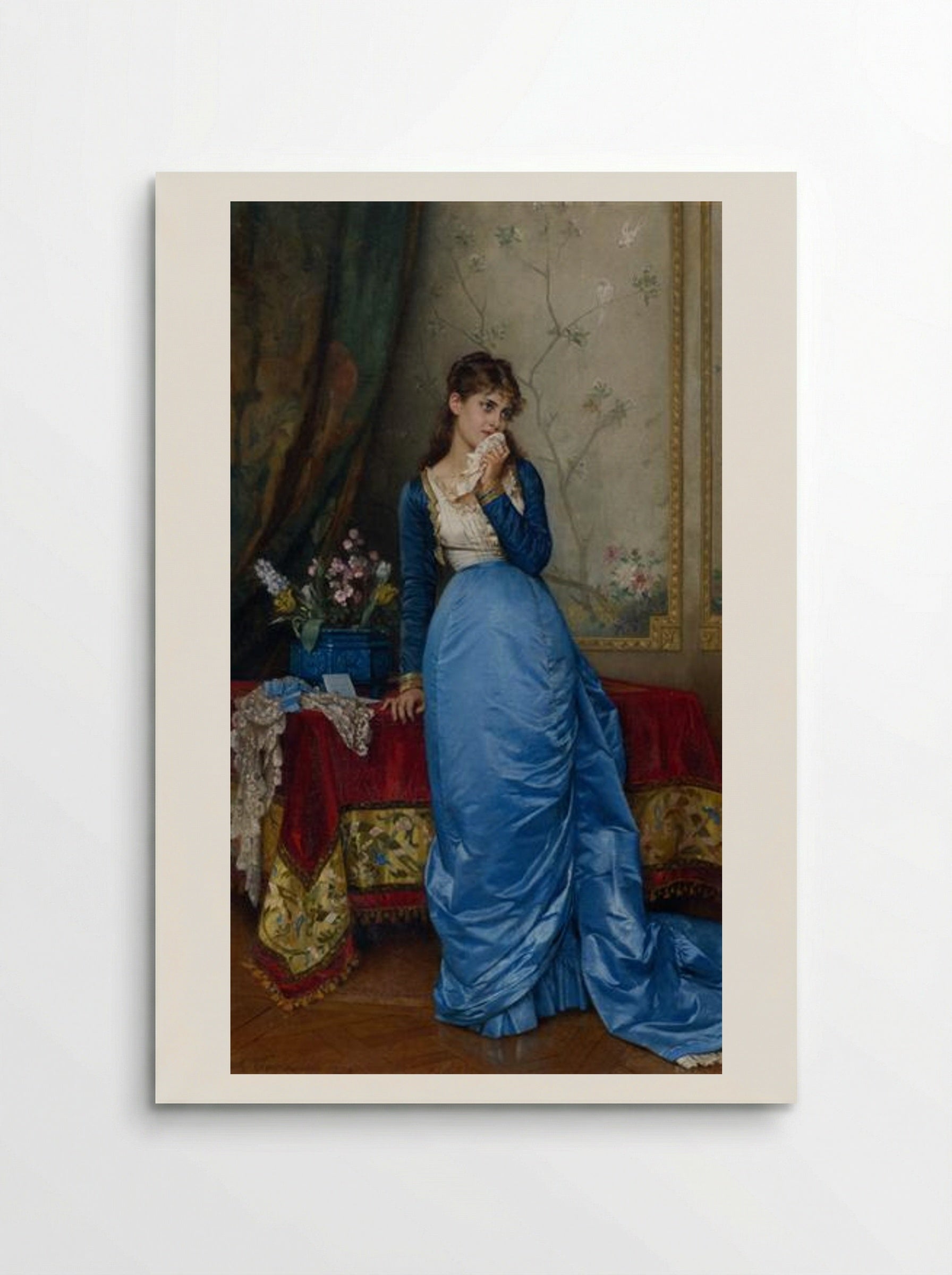 The Letter - Auguste Toulmouche - Poster